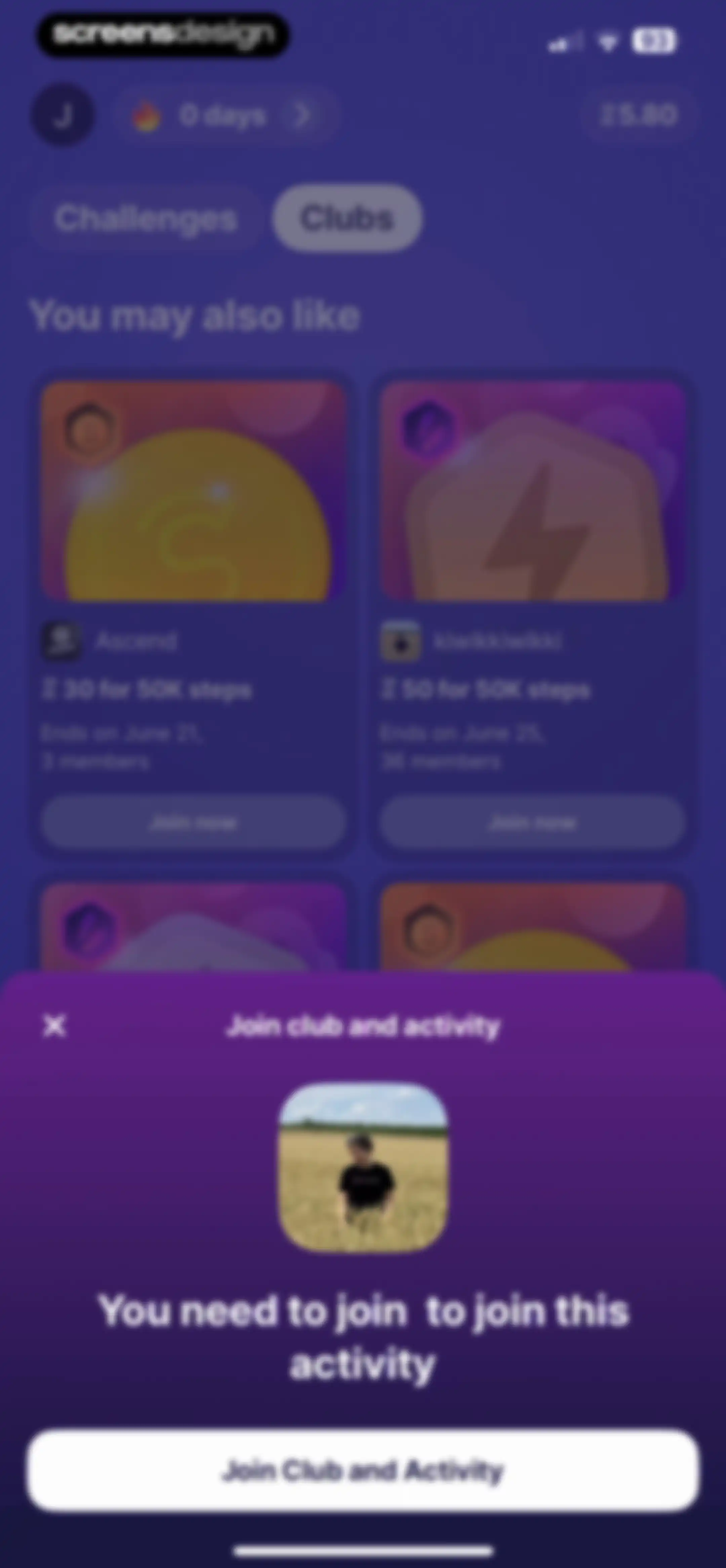 Sweatcoin Walking Step Counter screen 138