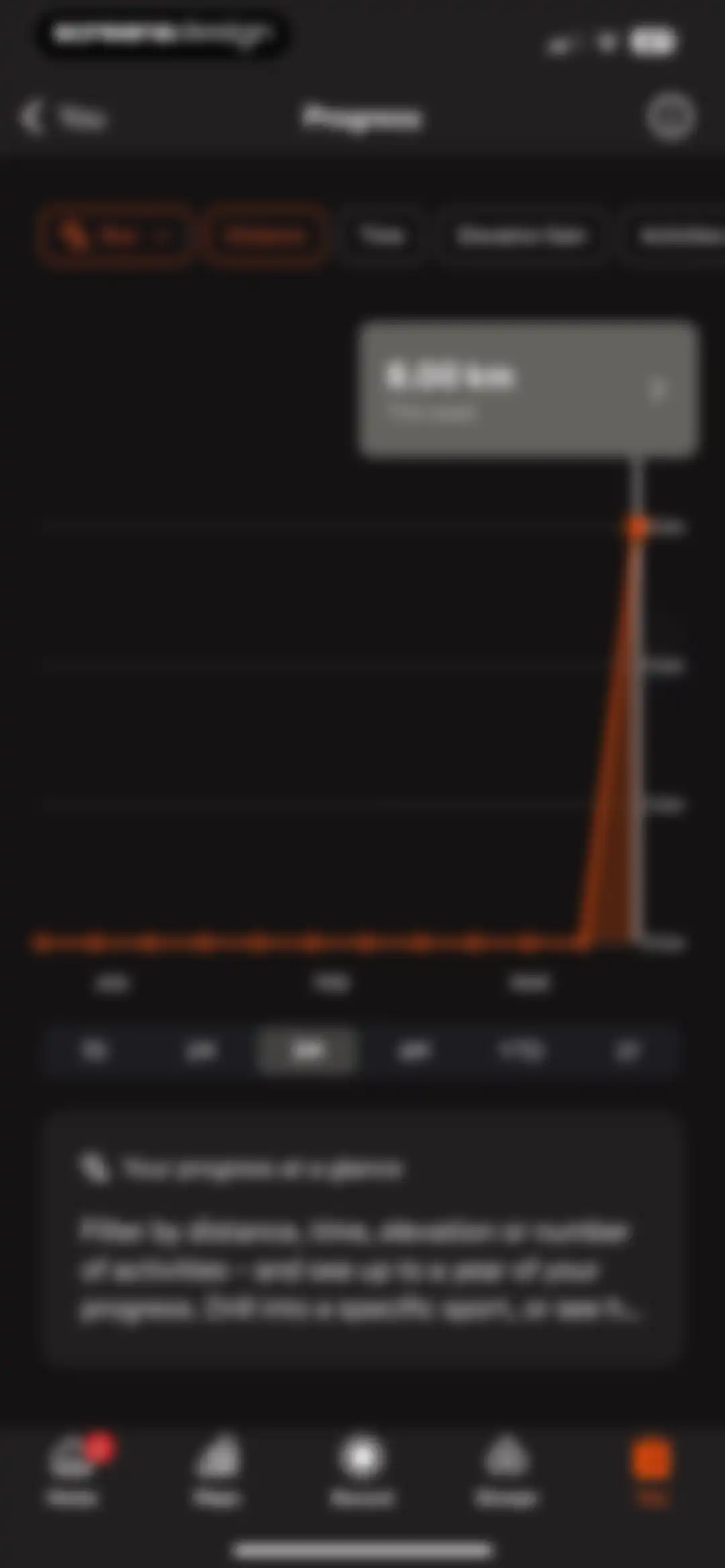 Strava: Run, Bike, Walk screen 206