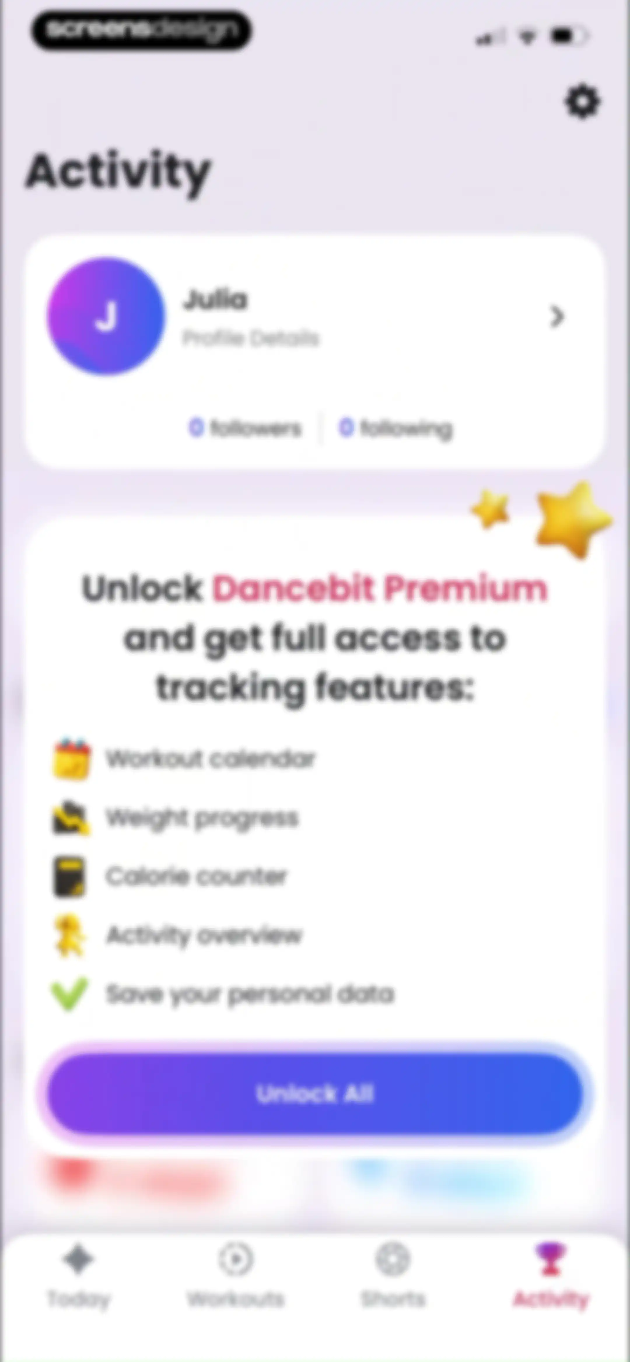 Dancebit: Home Dance Workouts screen 93
