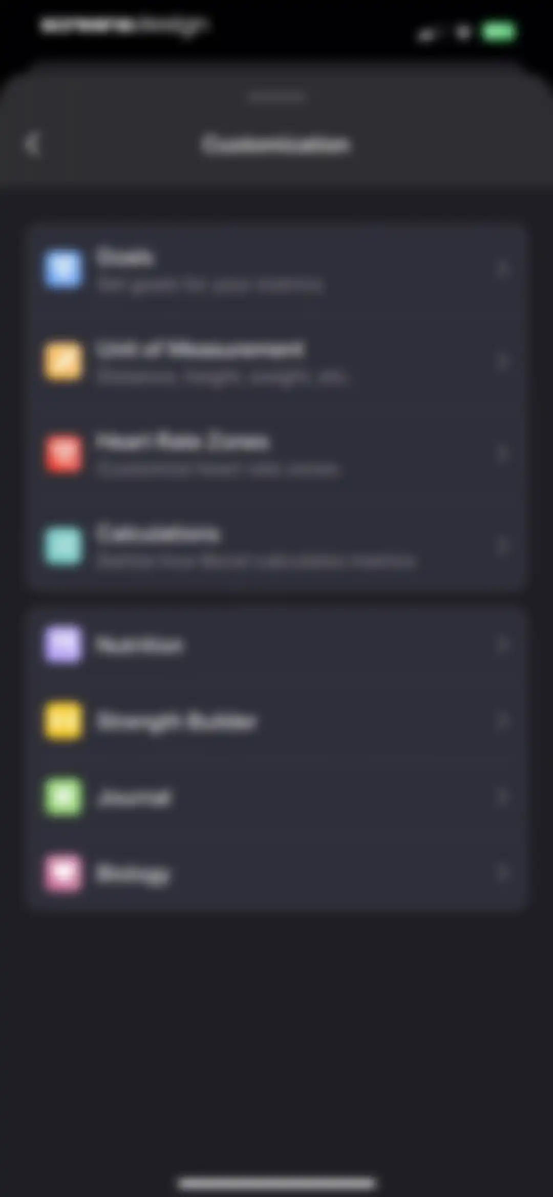 Bevel: AI Health Coach screen 207