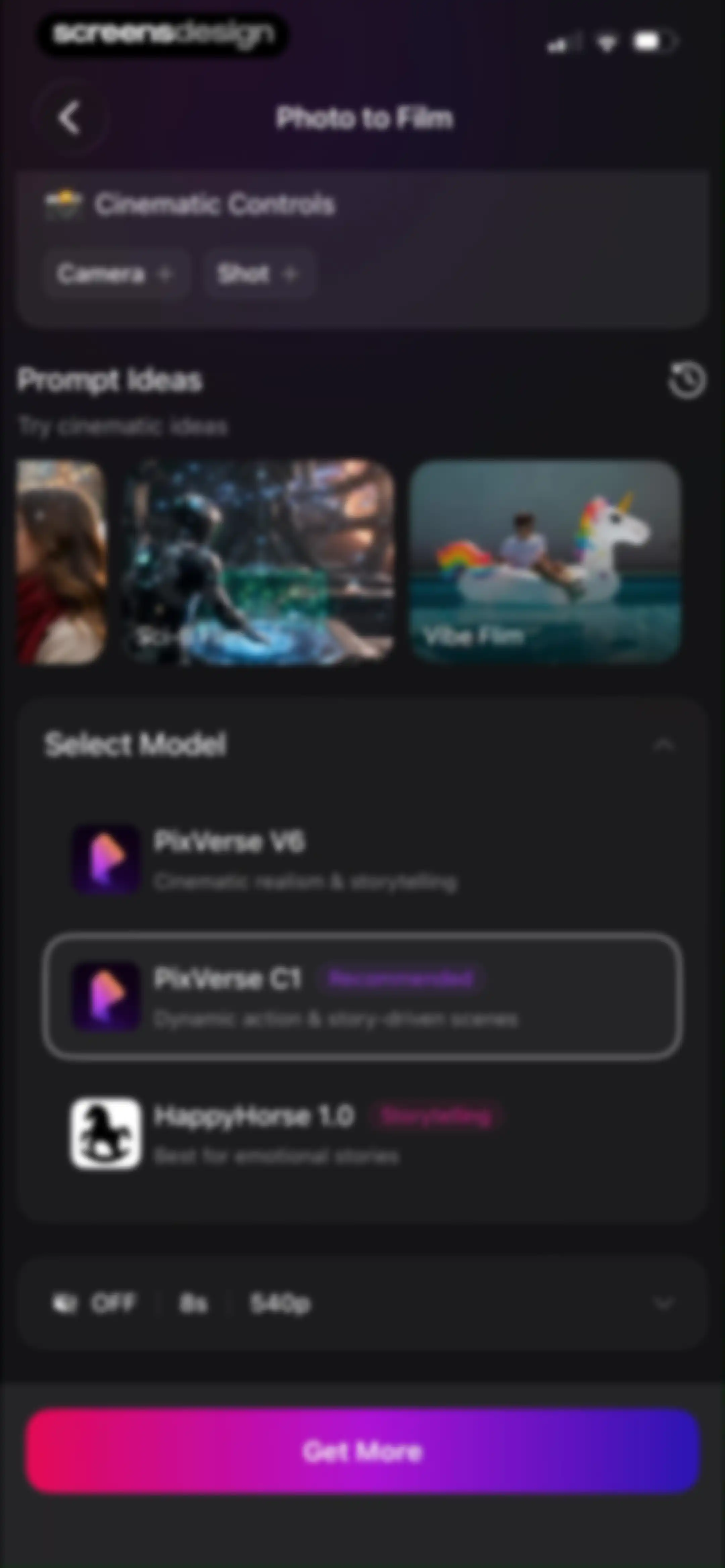 Filmit AI: AI Cinematic Video screen 22