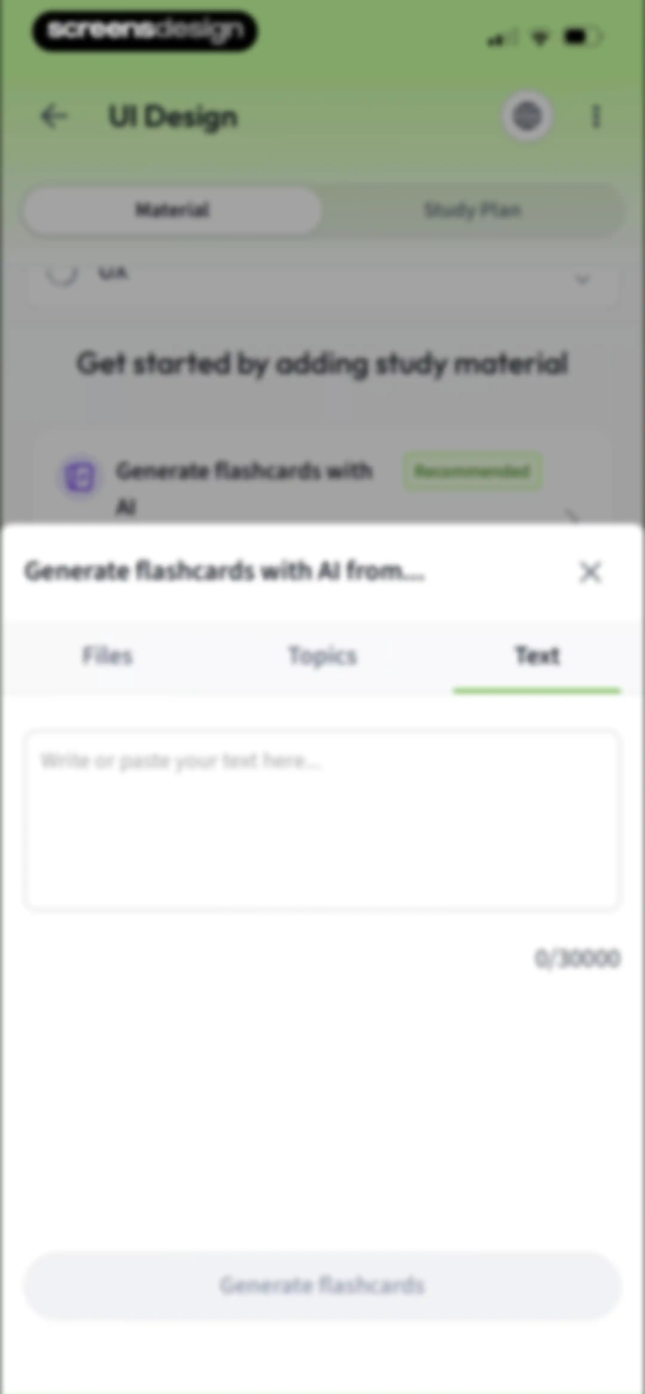 Vaia: AI Flashcards. Study App screen 115