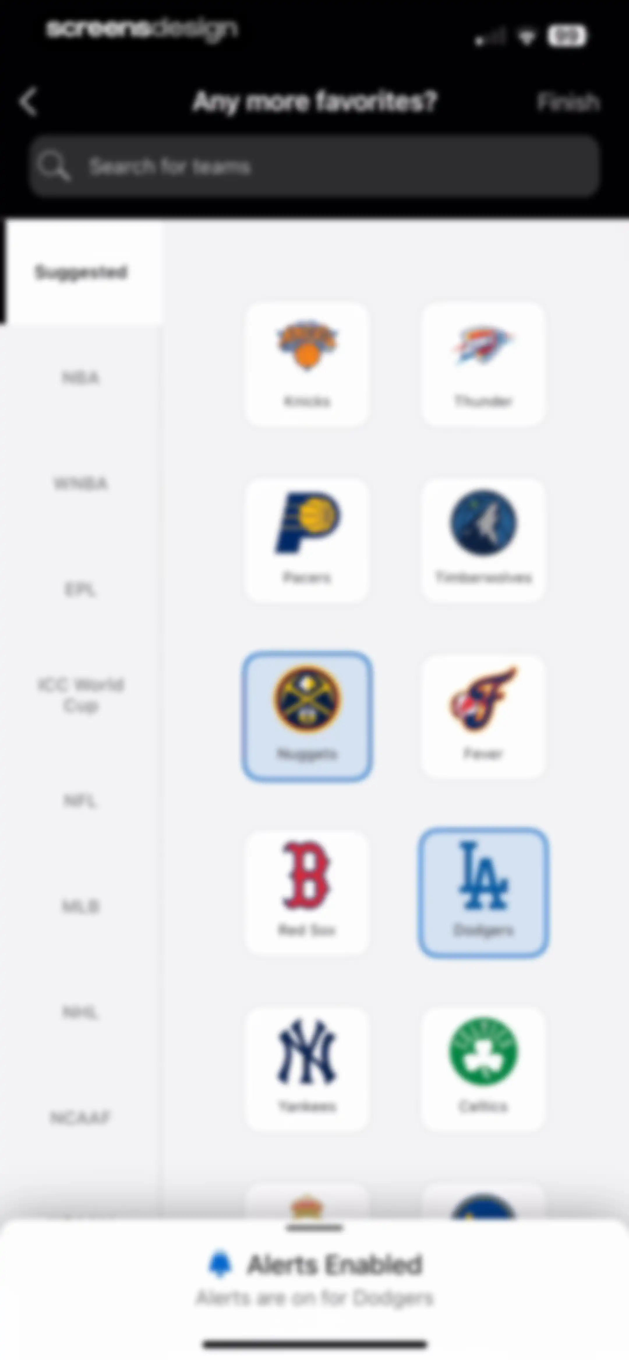 ESPN: Live Sports & Scores screen 12