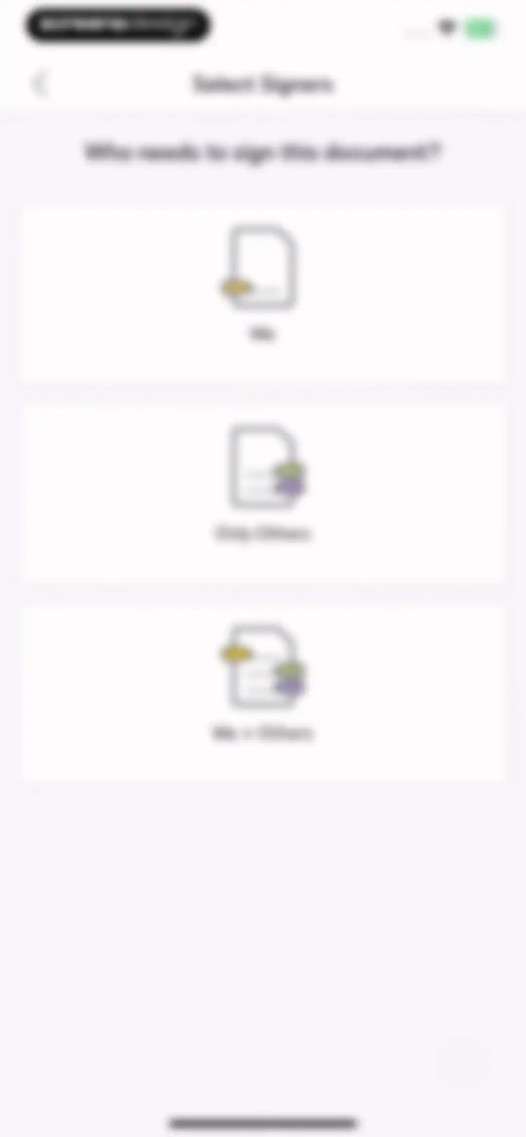 Docusign - Upload & Sign Docs screen 28