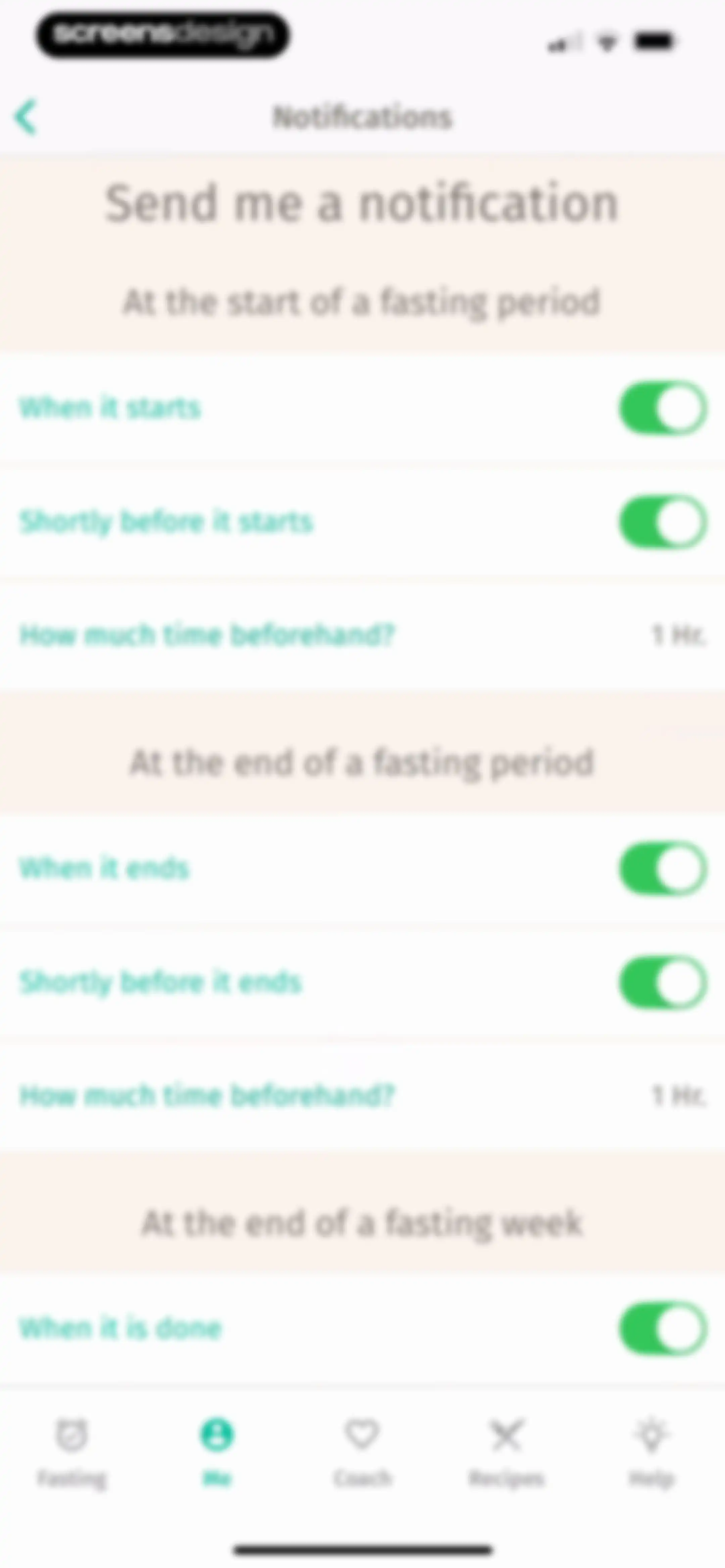 BodyFast: Intermittent Fasting screen 179