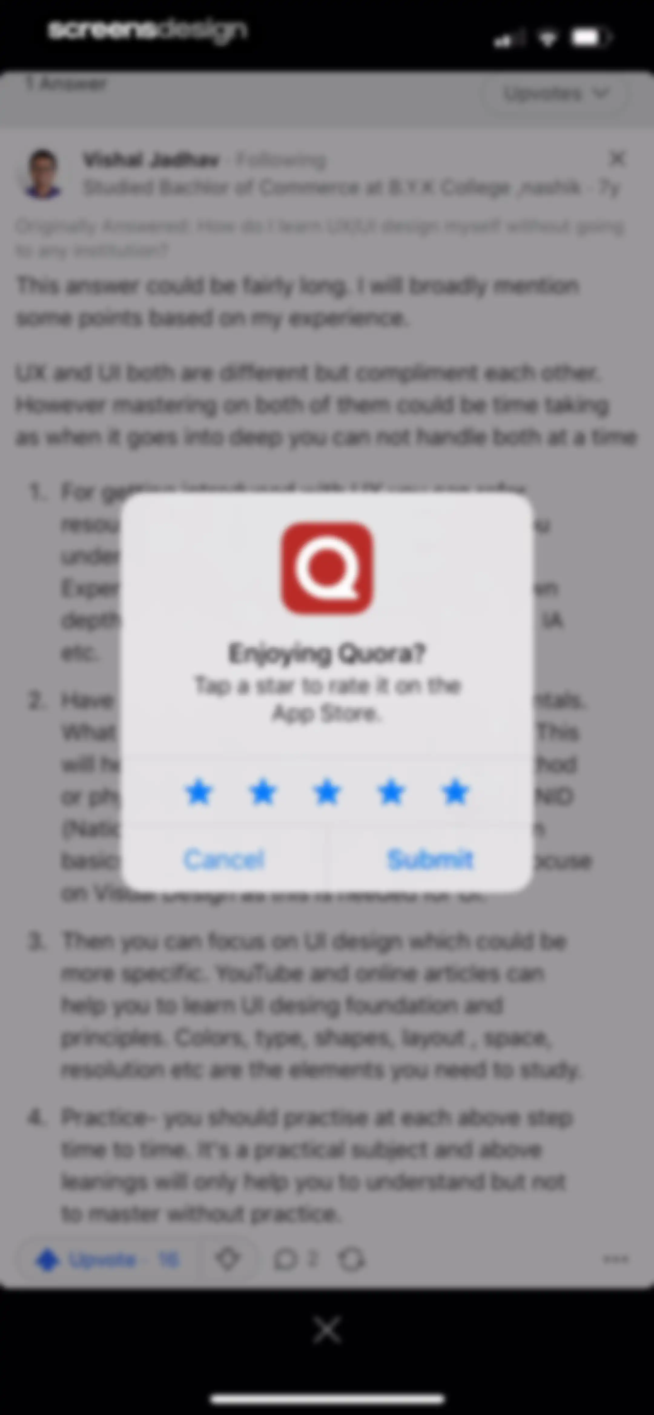 Quora screen 58