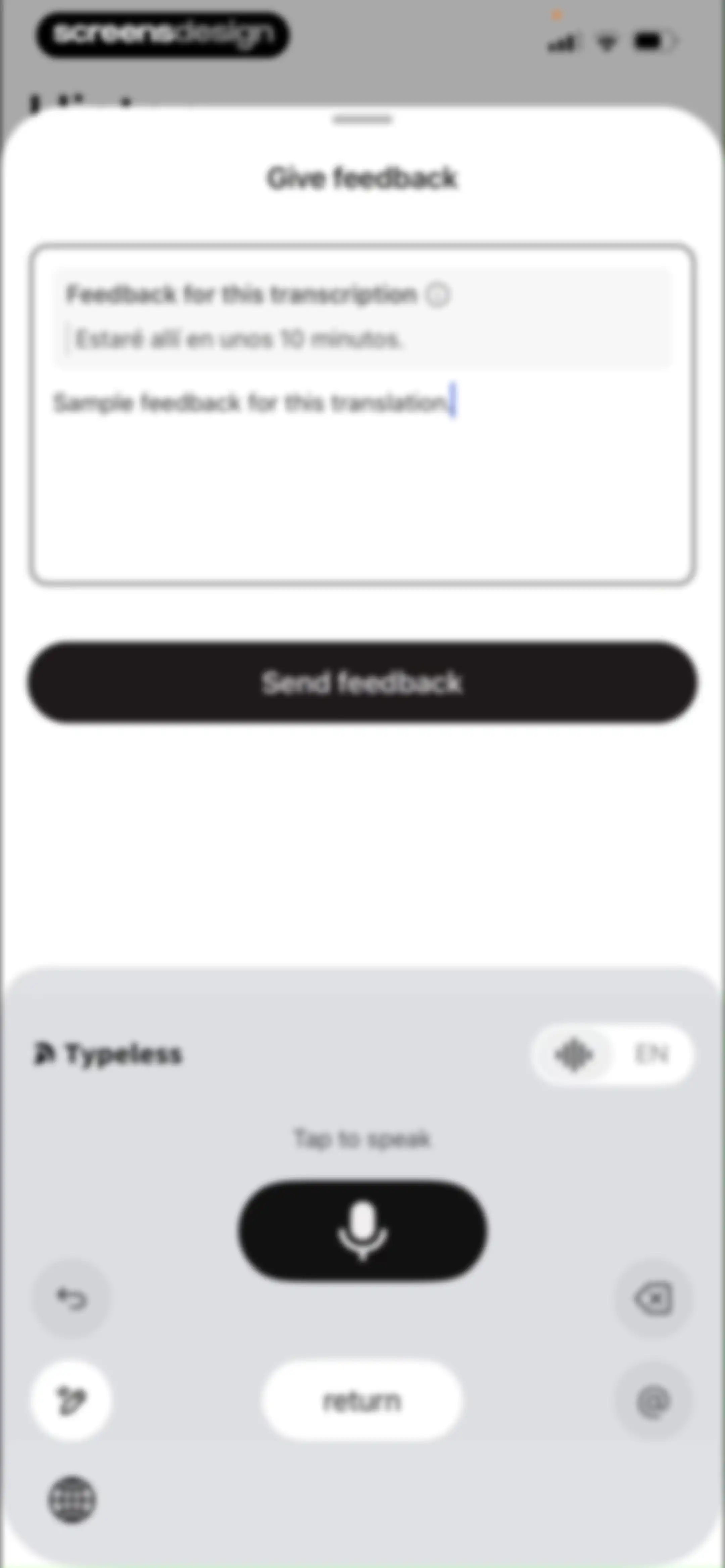 Typeless: AI Voice Keyboard screen 48