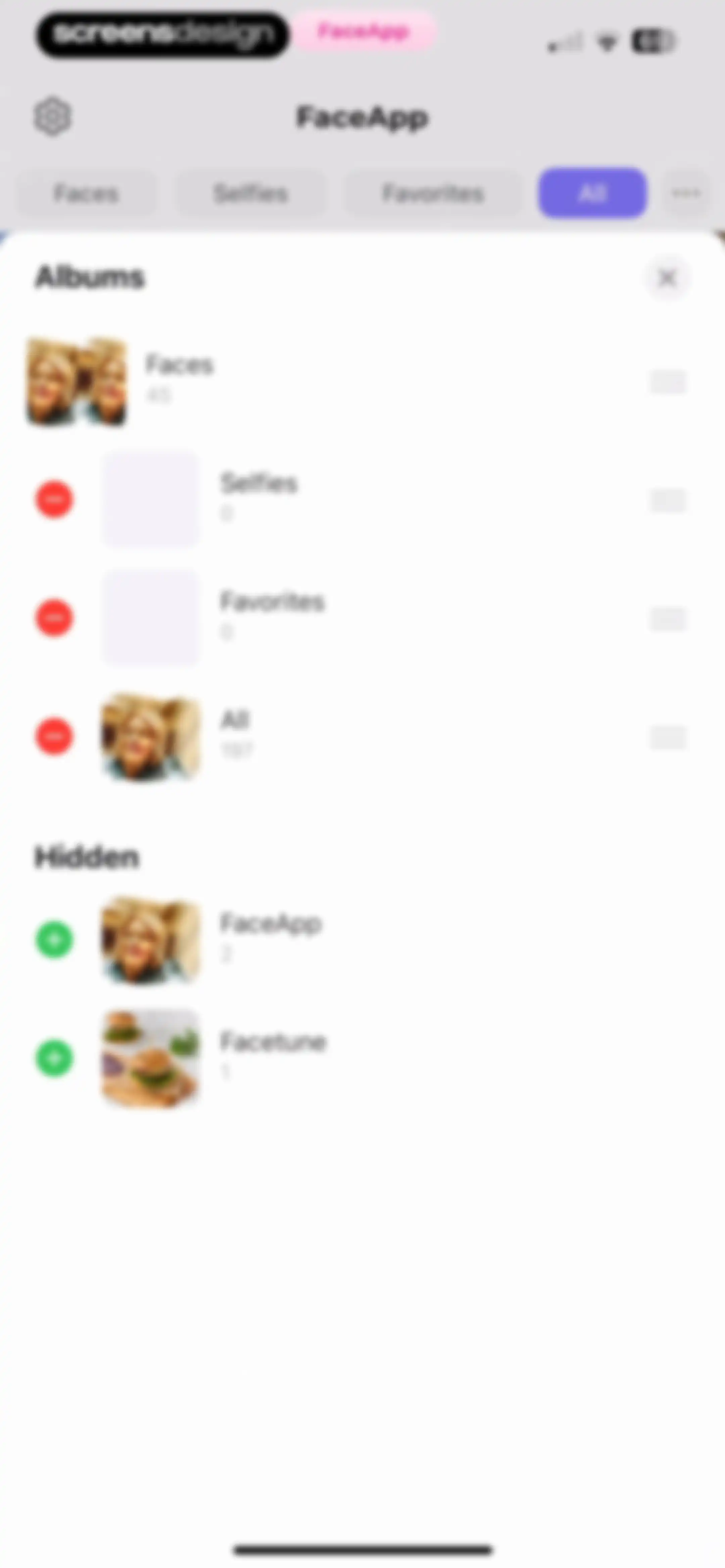 FaceApp: Perfect Face Editor screen 98