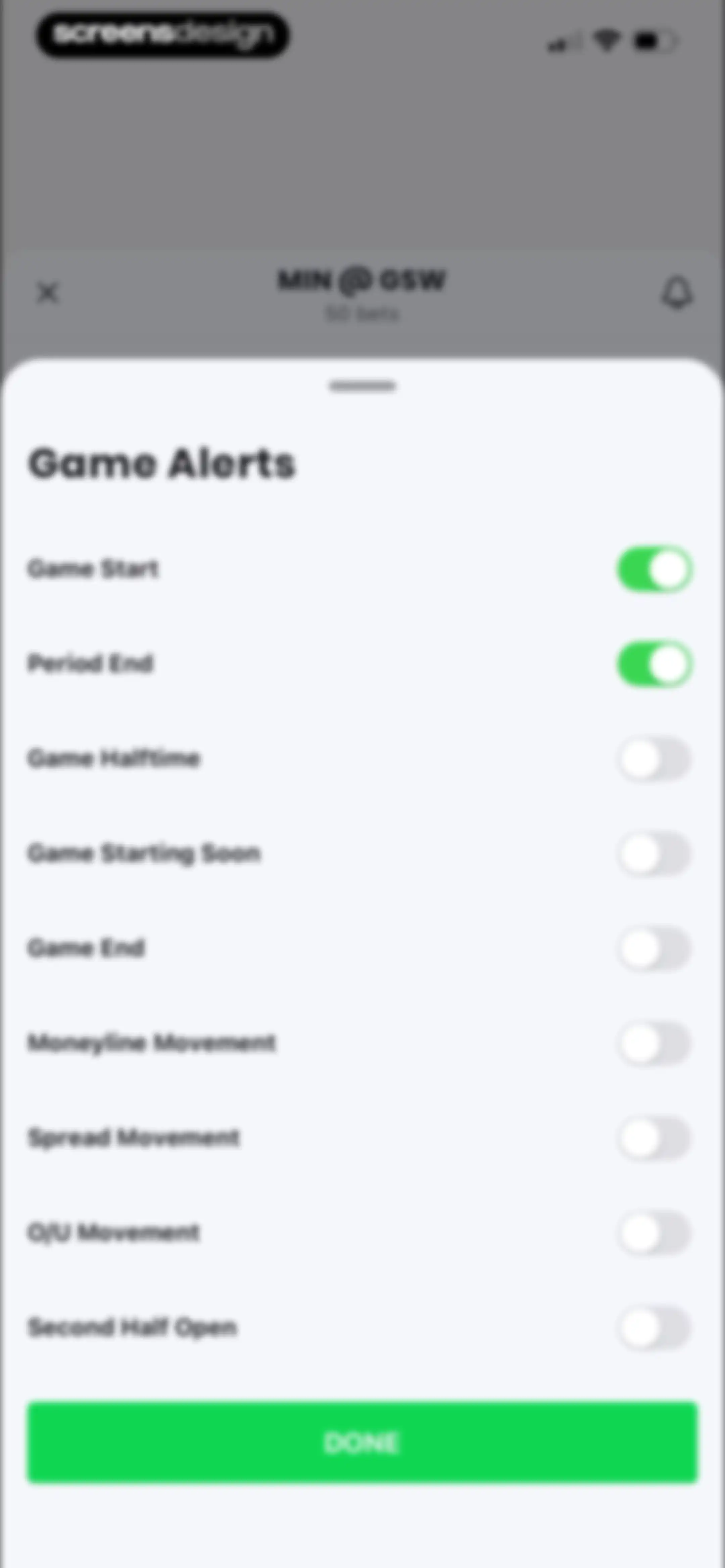 Action Network: Sports Betting screen 91