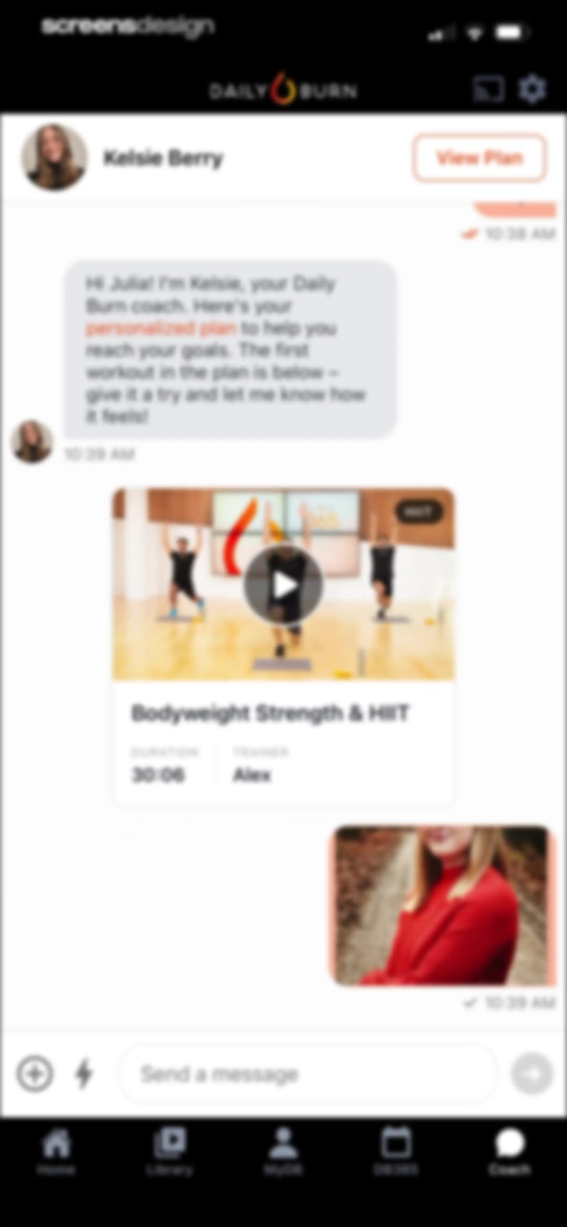 Daily Burn: Home Workouts screen 47