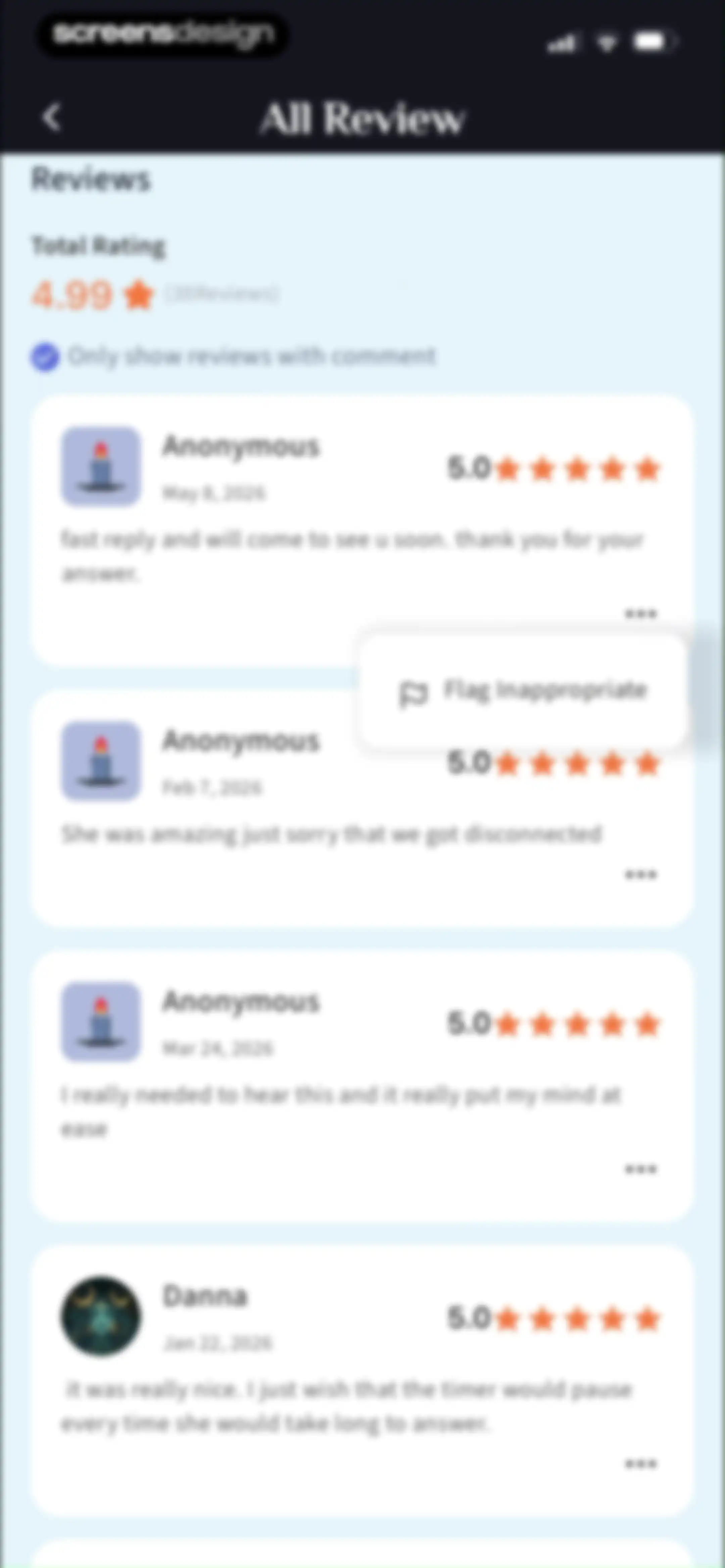 HealTalk - Text Reading screen 48