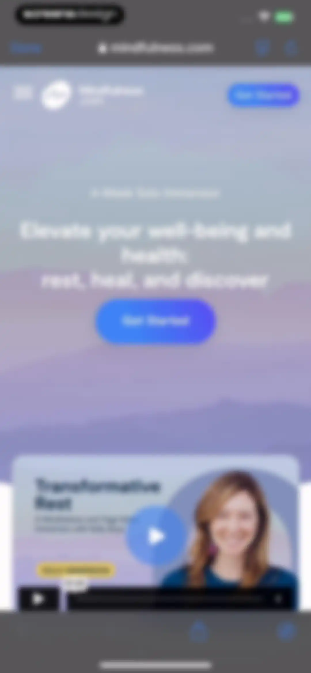Mindfulness.com Meditation App screen 27