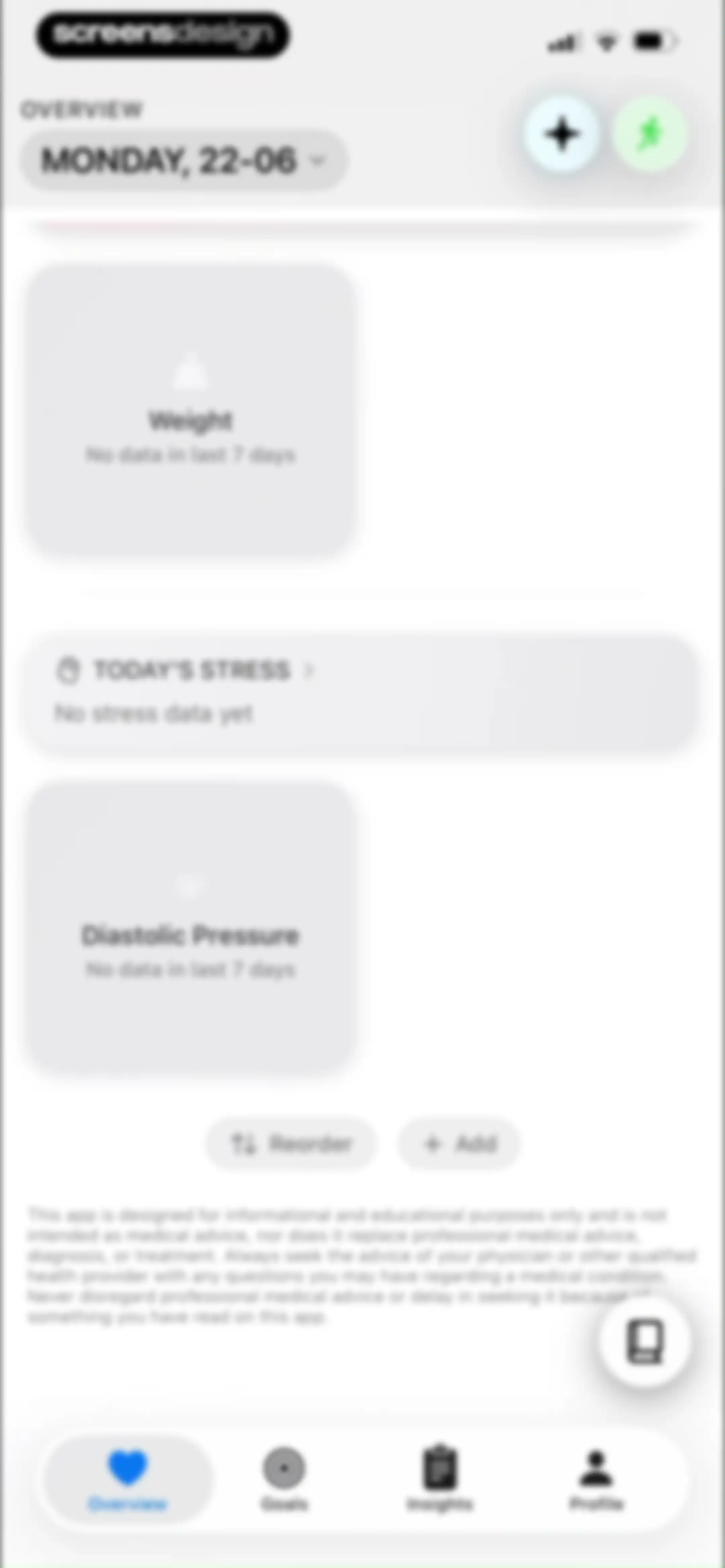 Livity: Sleep & Health Tracker screen 111