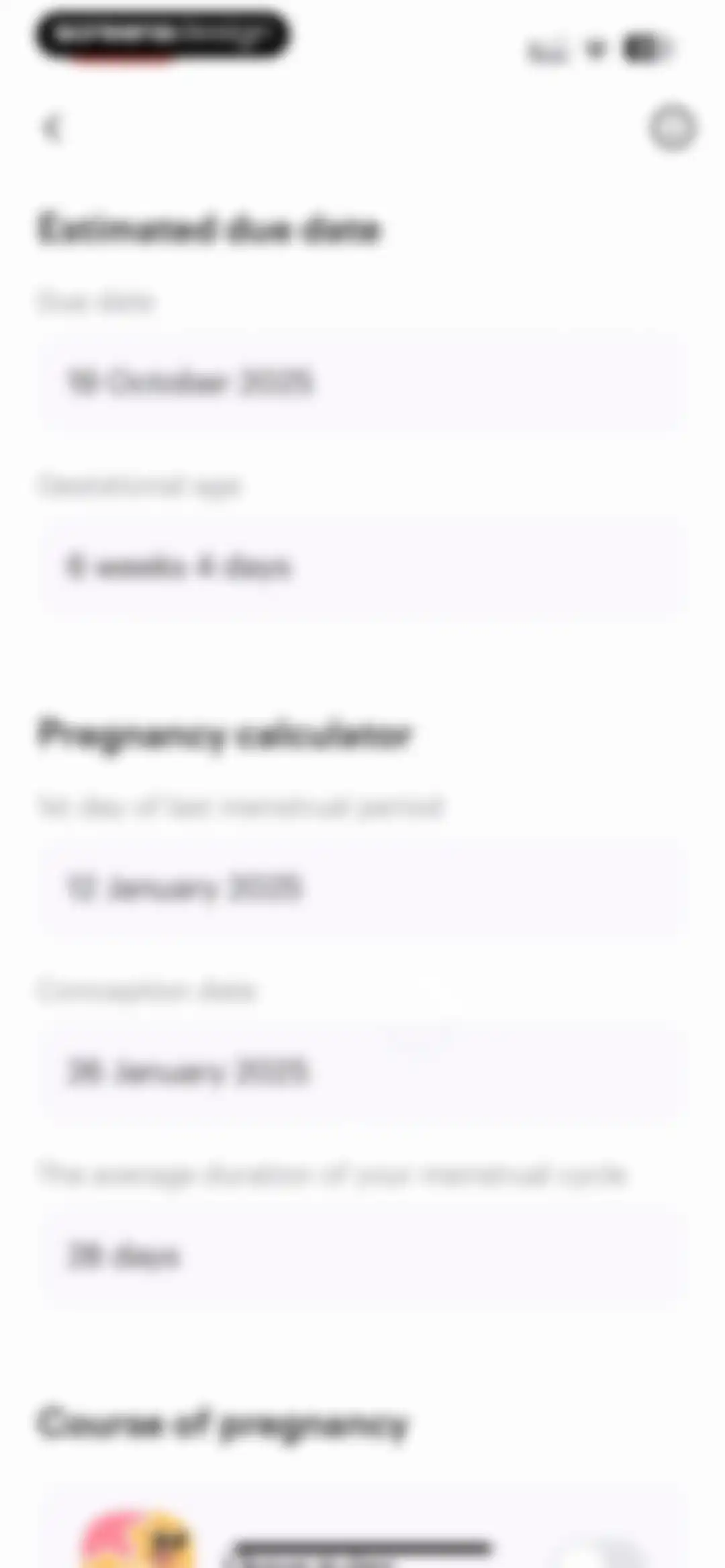 amma: Pregnancy & Baby Tracker screen 81