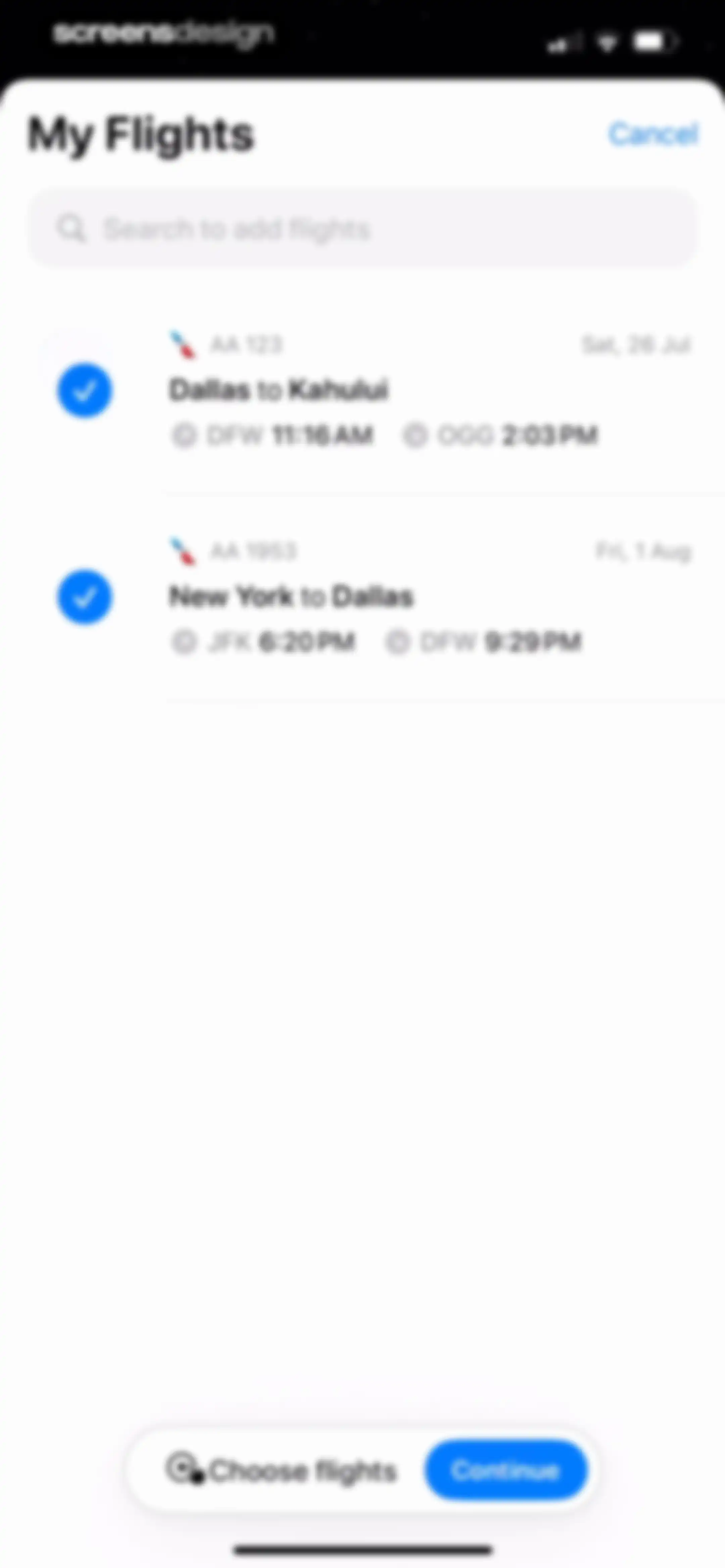 Flighty – Live Flight Tracker screen 96
