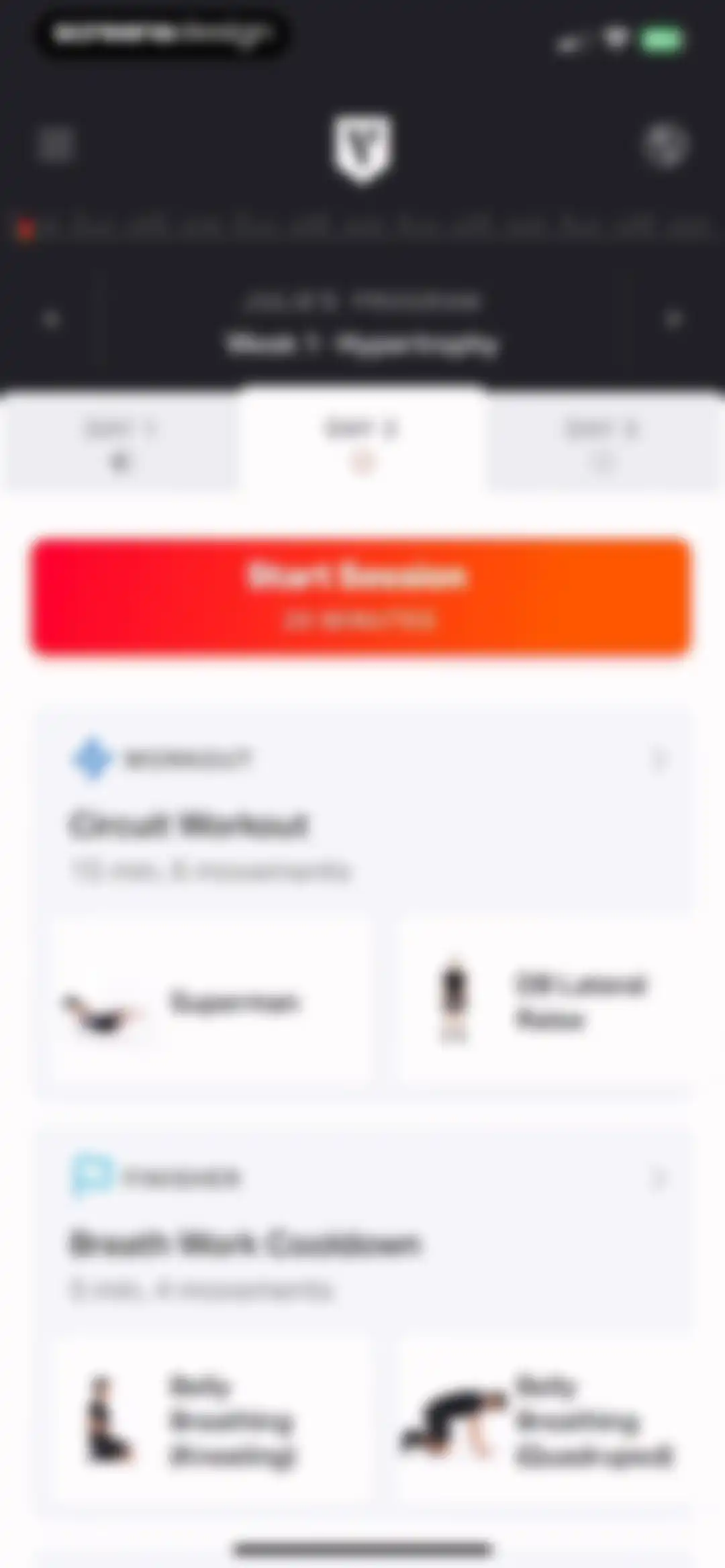 Volt: Gym & Home Workout Plans screen 48