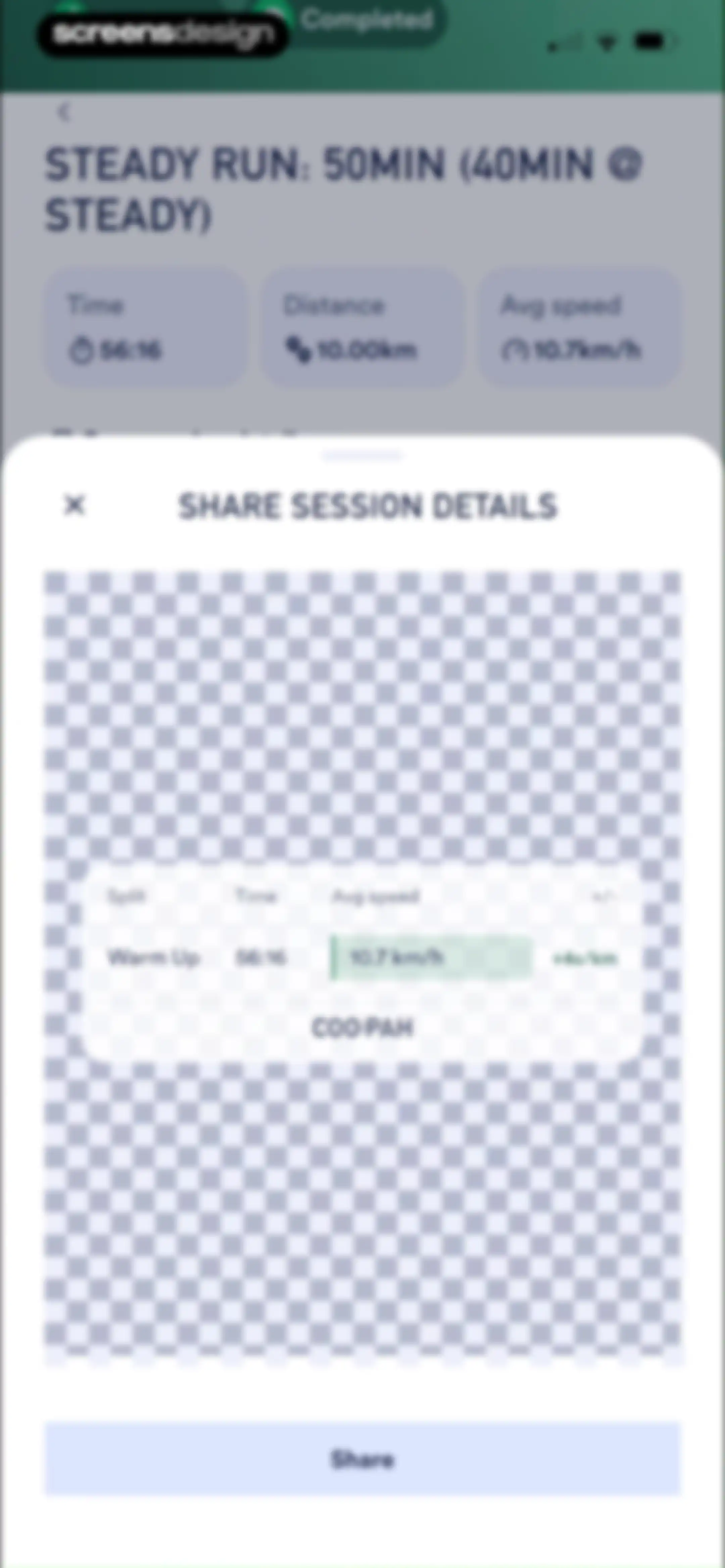 Coopah: The Run Coaching App screen 110