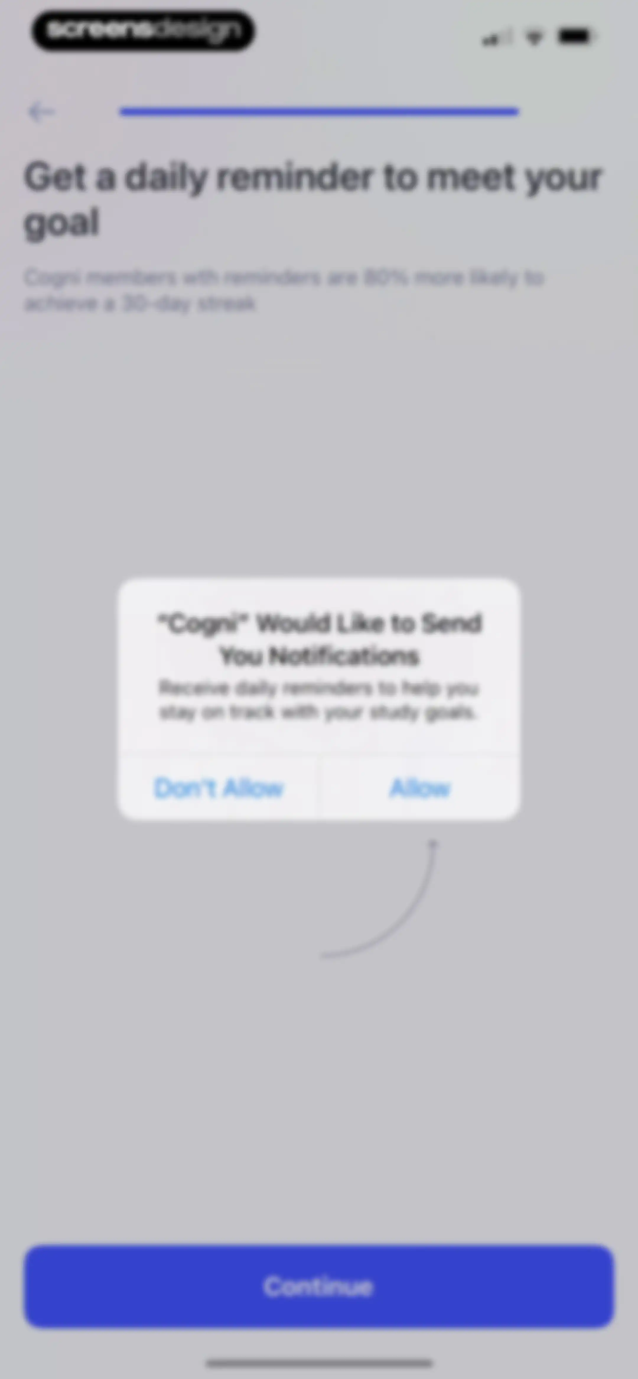 Cogni: Flashcards Learning screen 9