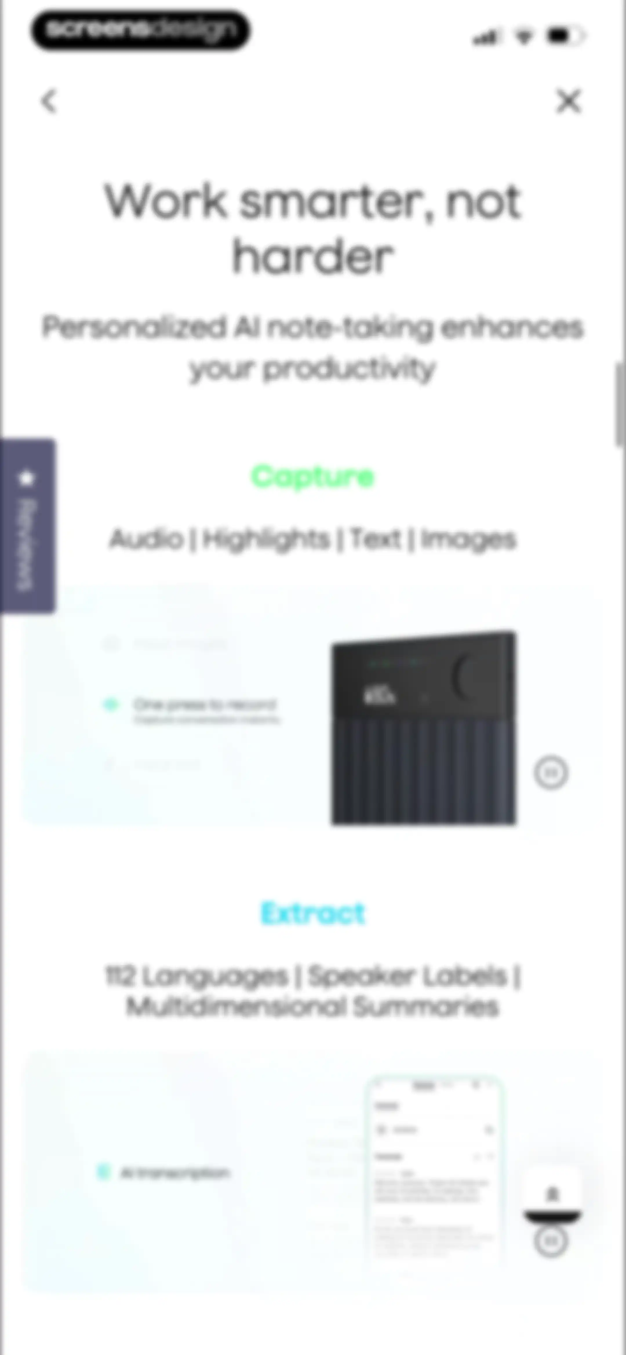 Plaud: AI Note Taker screen 95