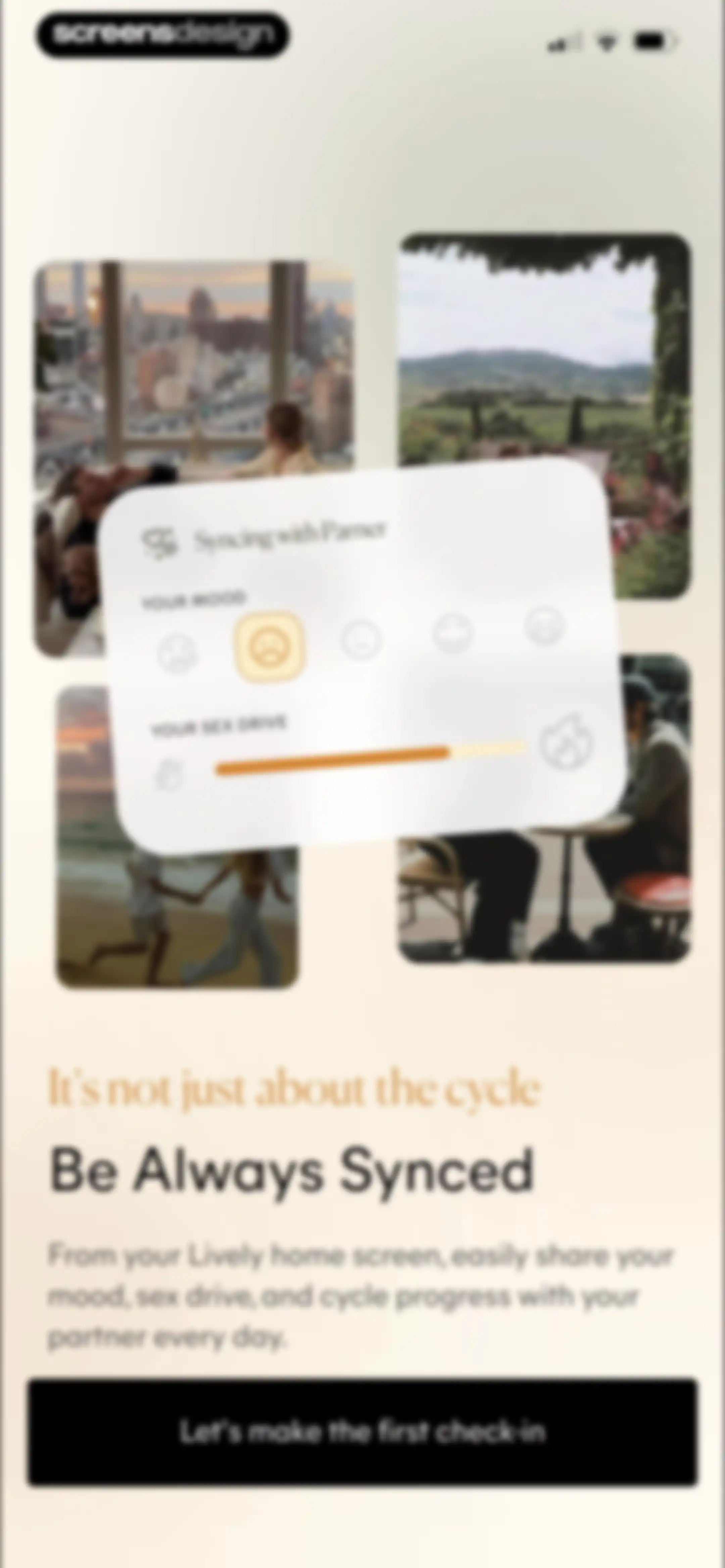 Lively - Period Tracker, Cycle screen 95