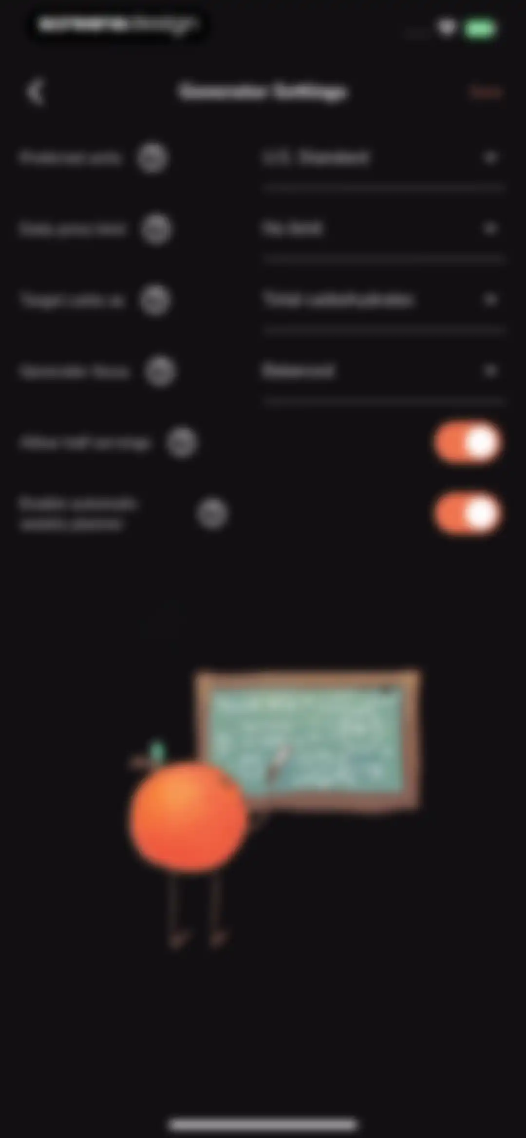 Eat This Much - Meal Planner screen 116