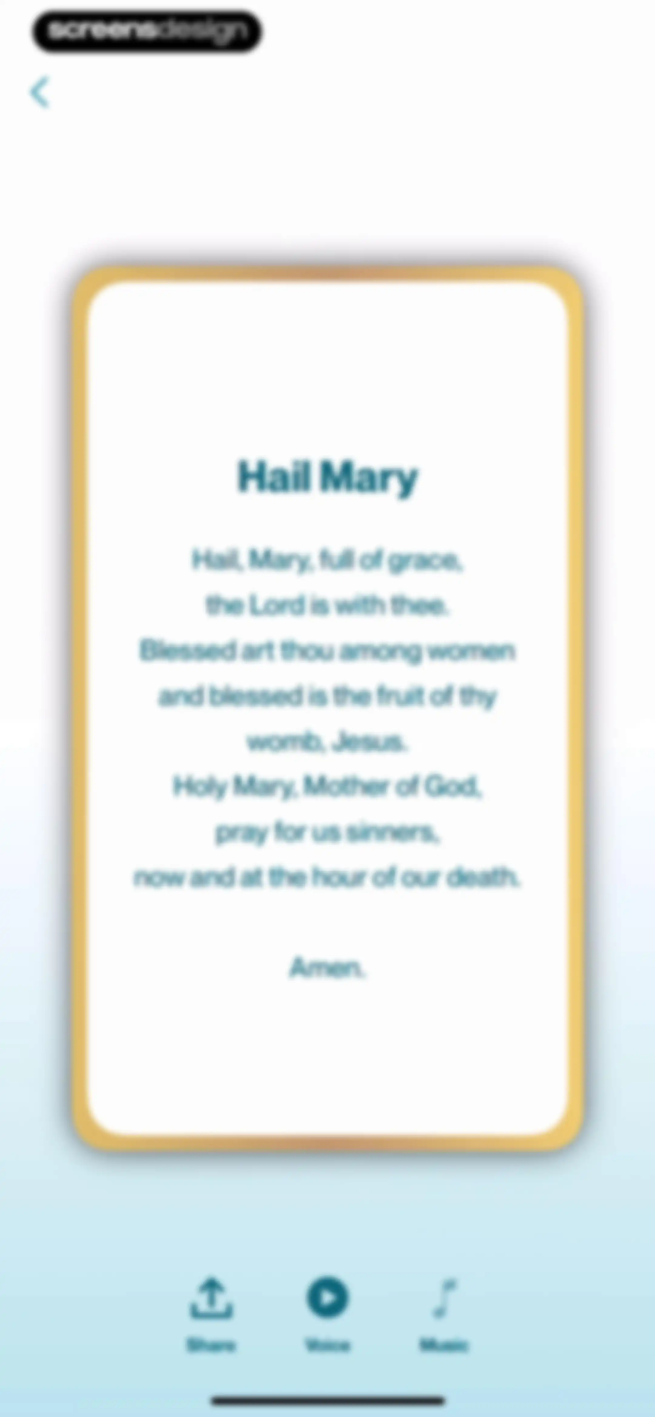 Theo: Prayer & Meditation screen 101