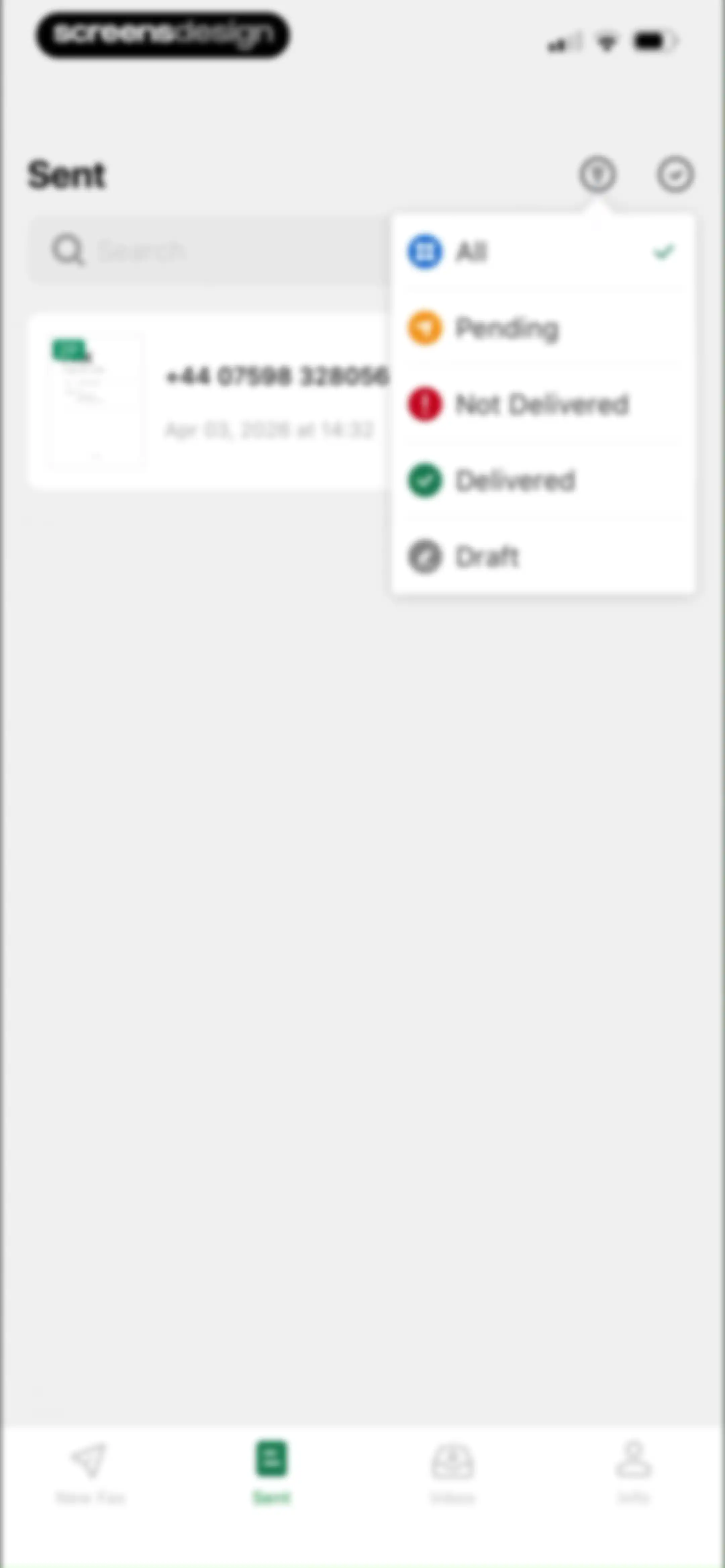 Tiny Fax: Send Fax From iPhone screen 29