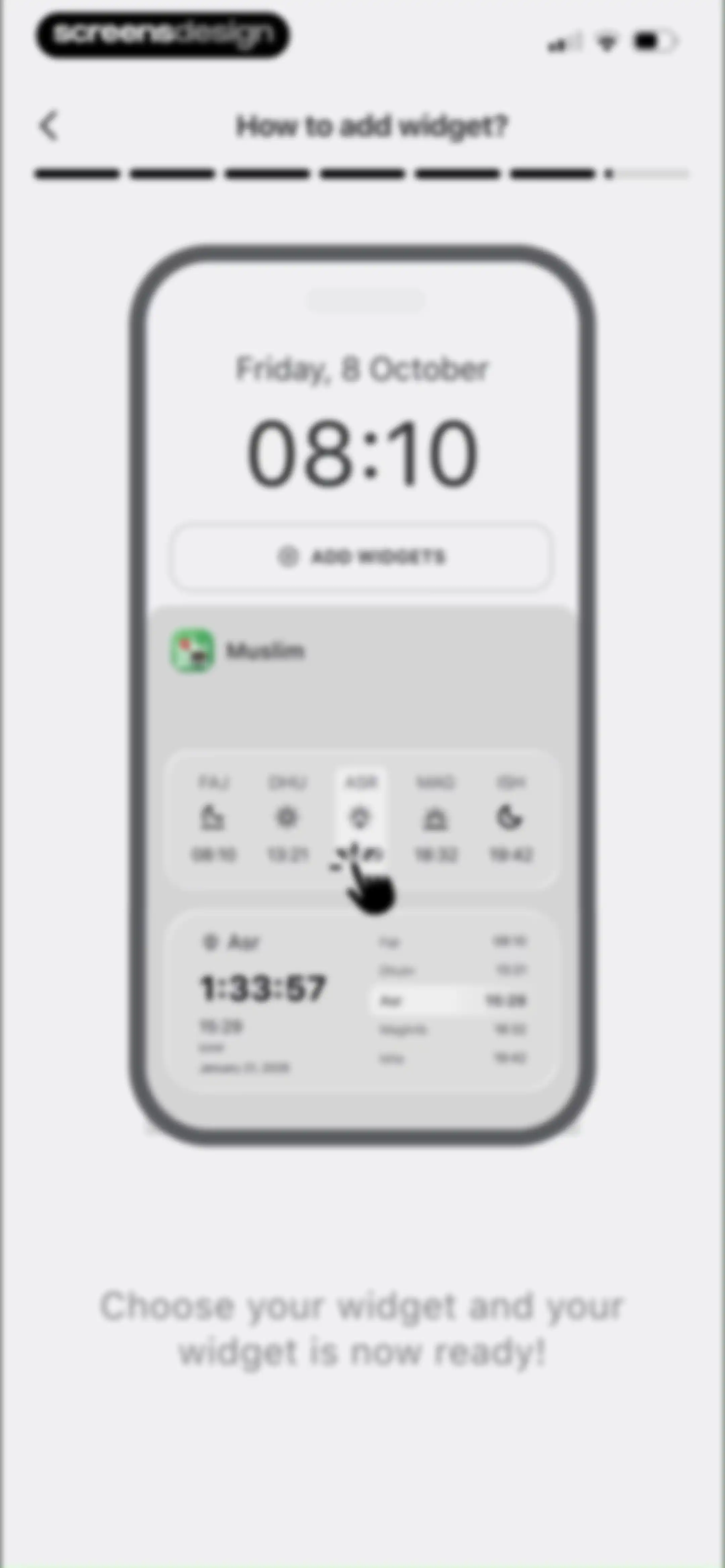 Muslim: Prayer Times, Qibla screen 118