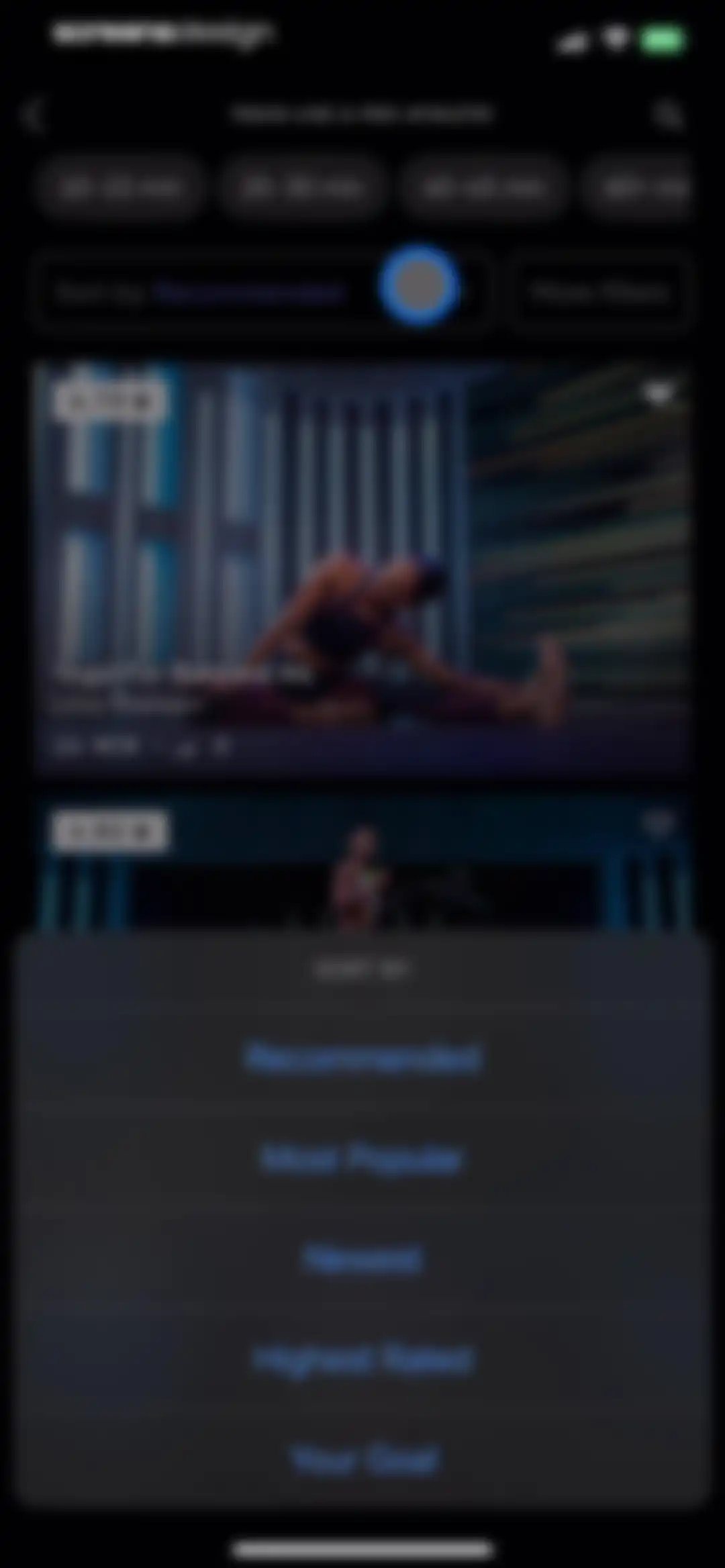 Fiit: Workouts & Fitness Plans screen 58