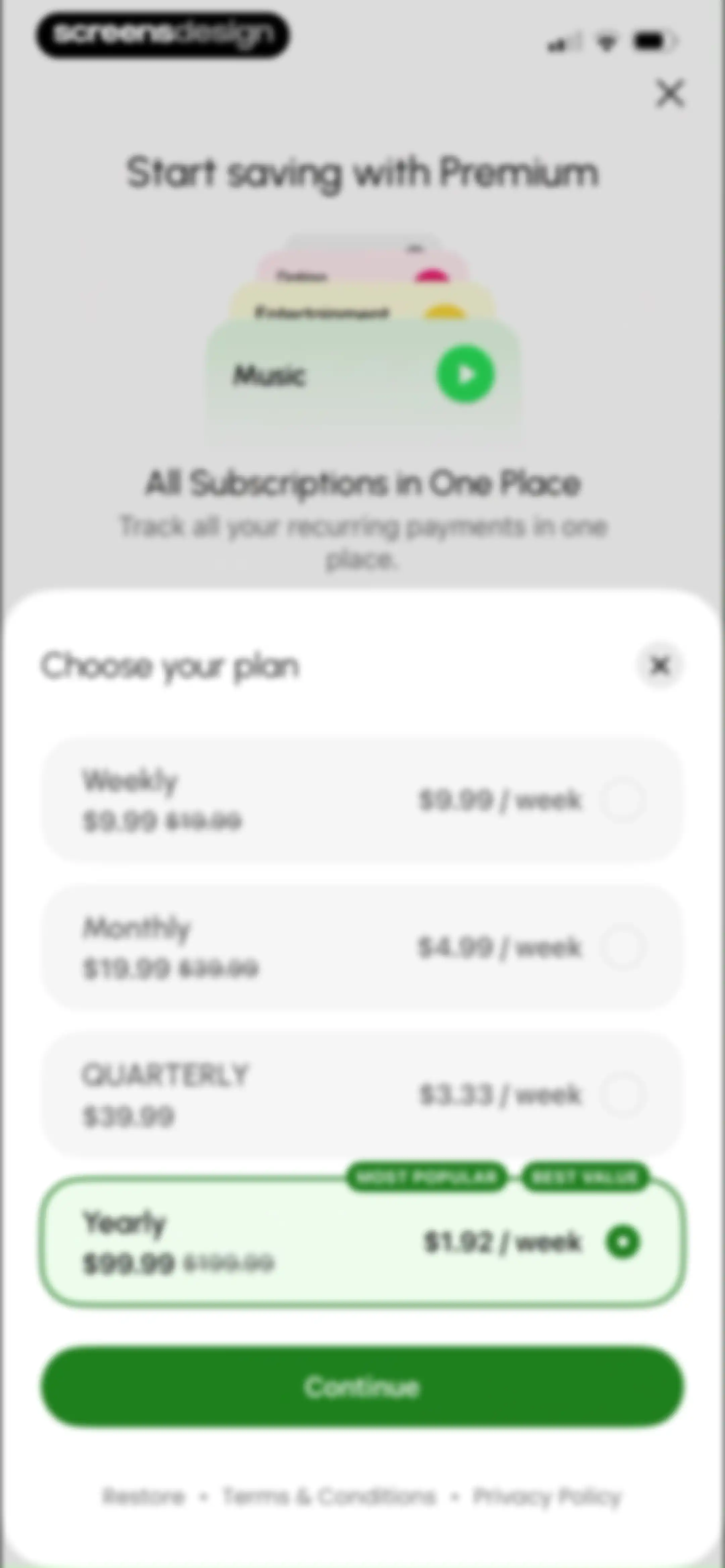 MonoBoost Cancel Subscriptions screen 29