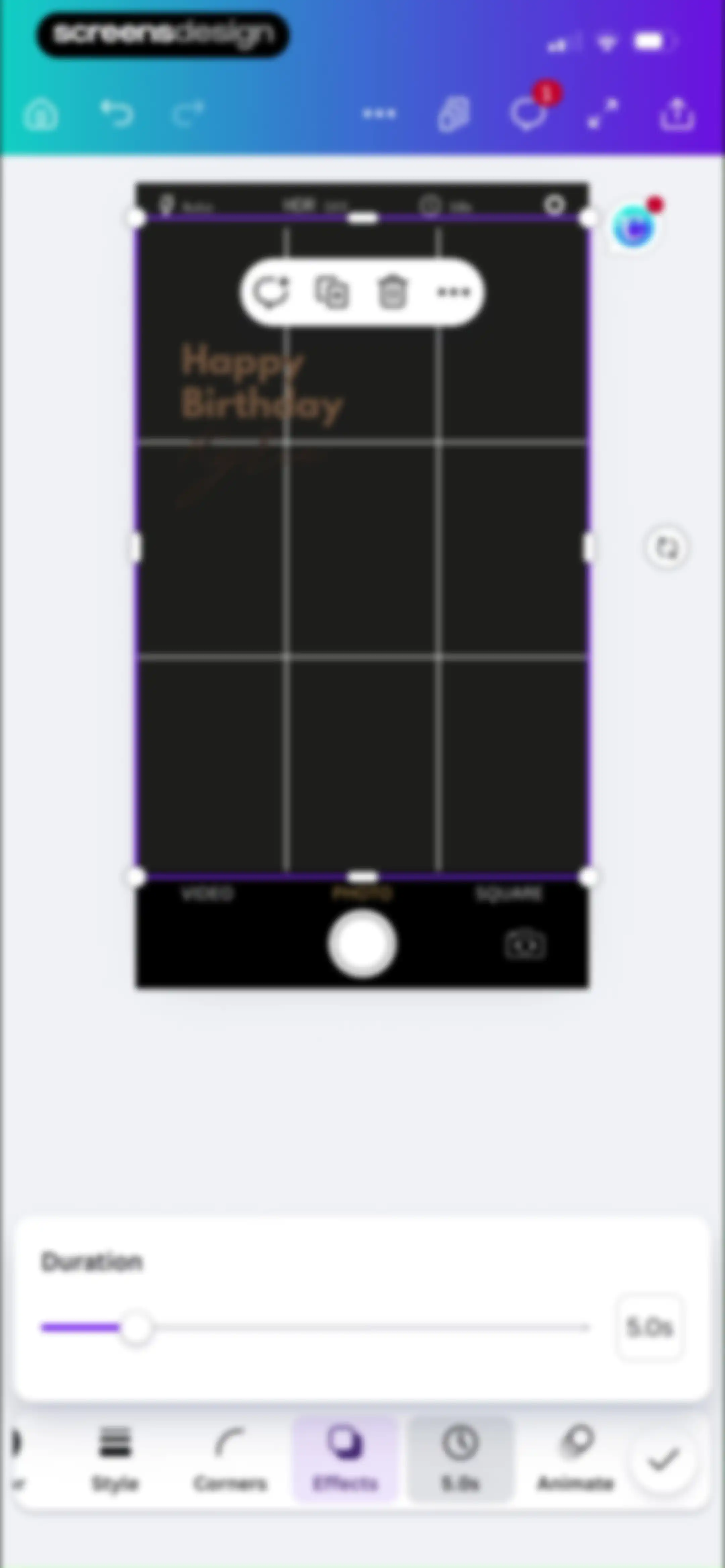 Canva: AI Video & Photo Editor screen 74