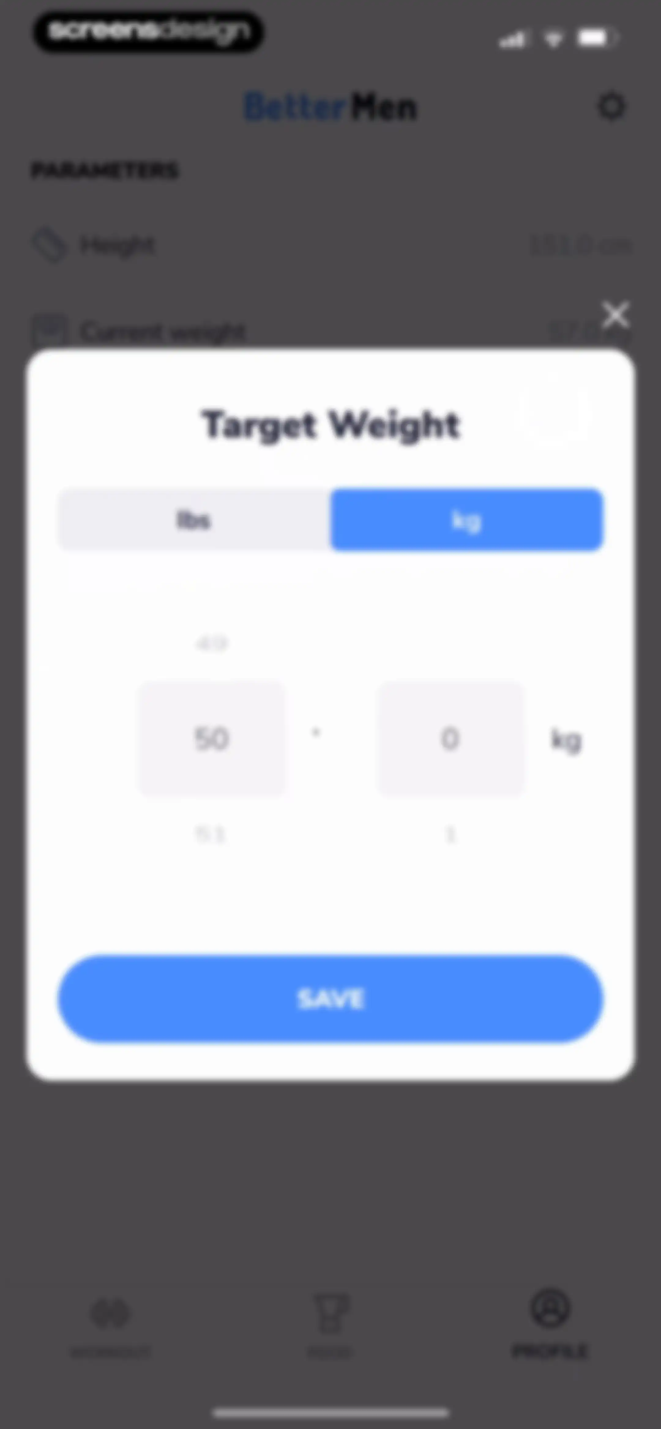 Workouts For Men: Gym & Home screen 91