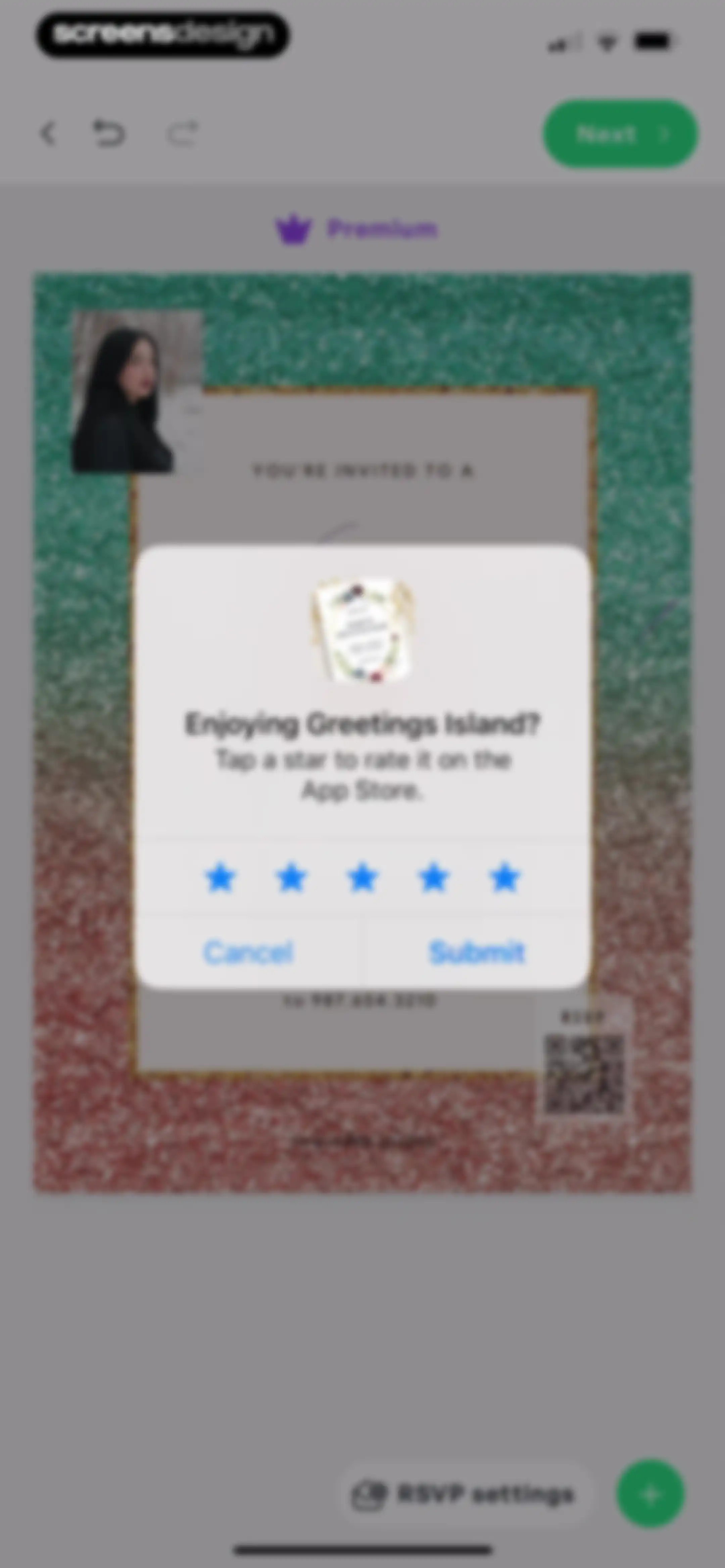 Invitation Maker: Cards & RSVP screen 48