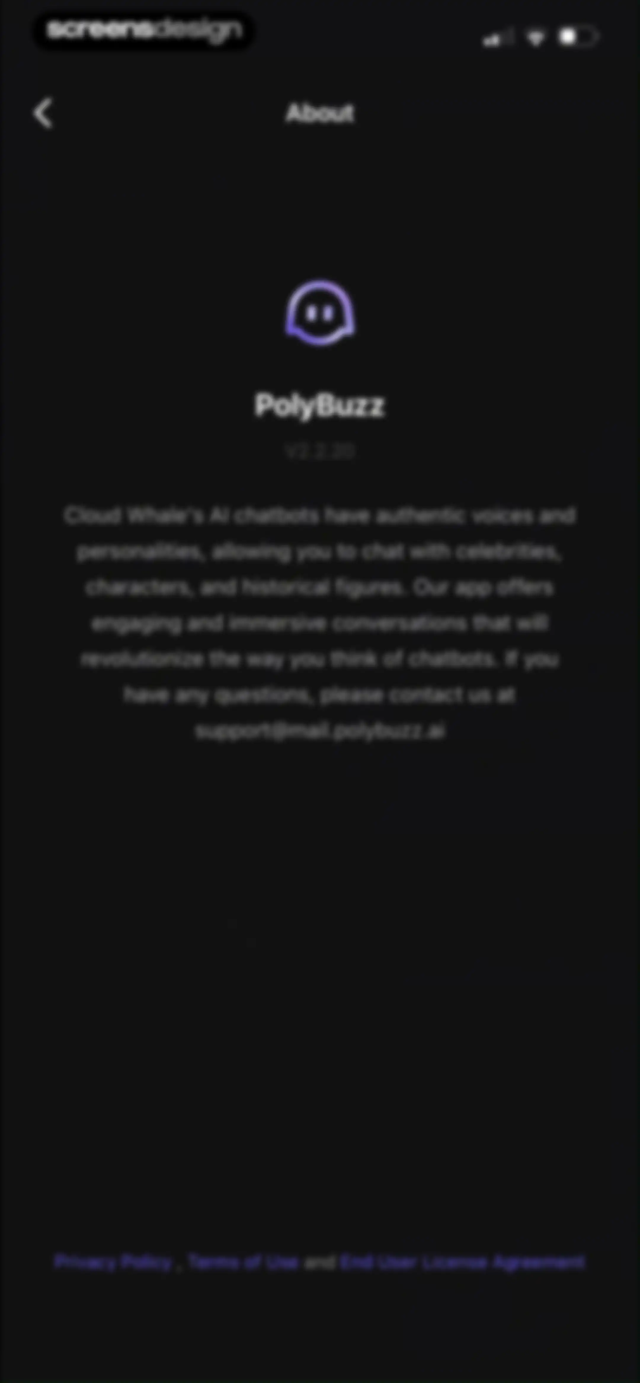 PolyBuzz: Chat with Characters screen 97