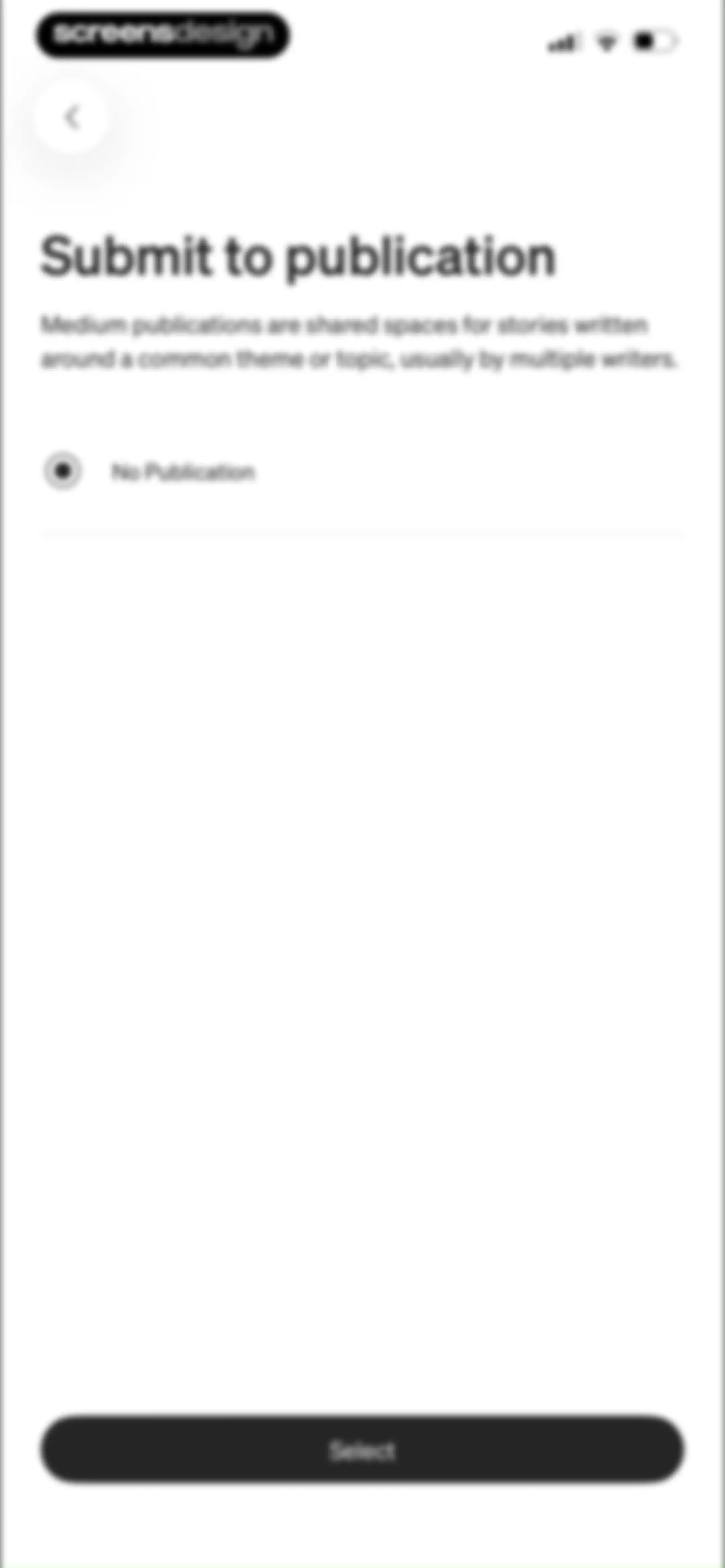 Medium: Read & Write Stories screen 49