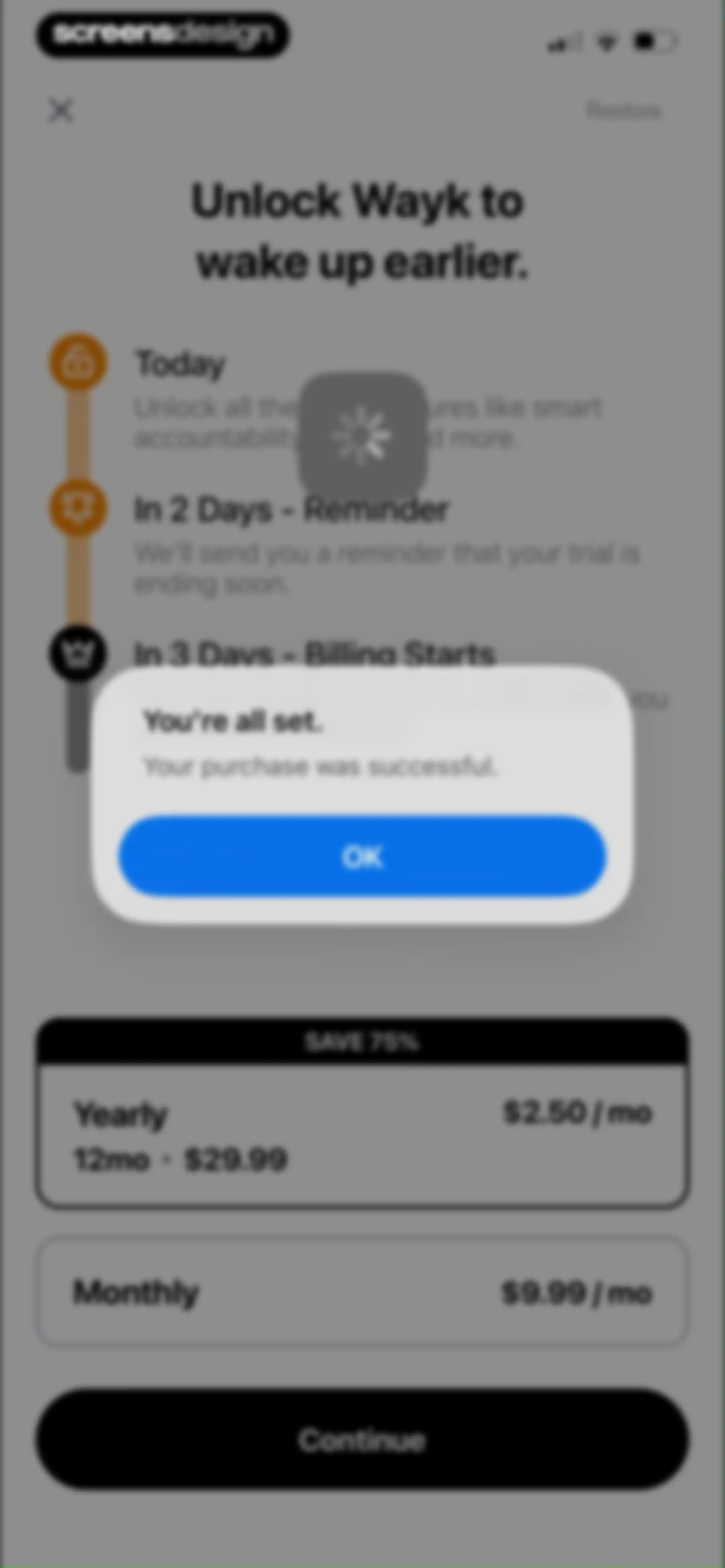 Wayk: Alarm Clock to Wake Up screen 56
