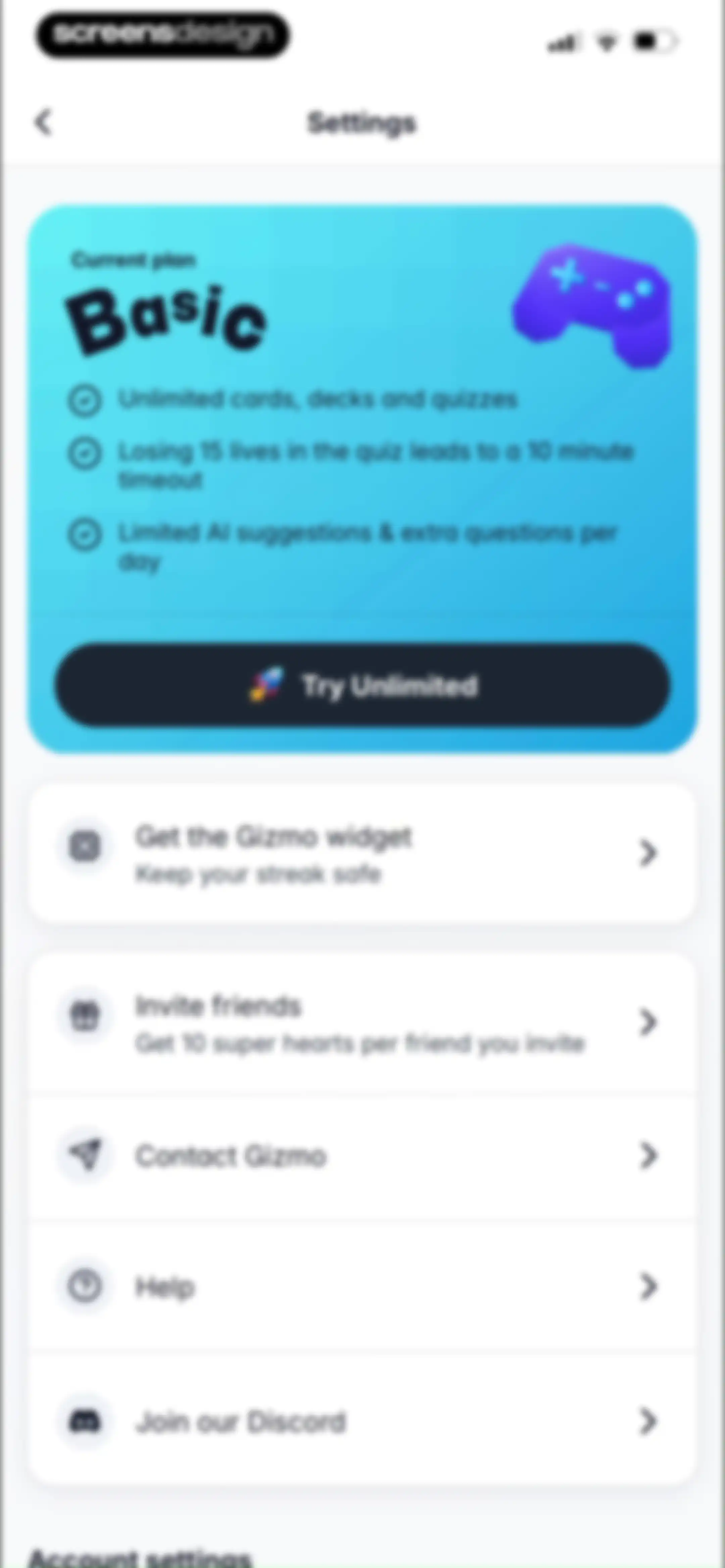 Gizmo: AI Tutor screen 196