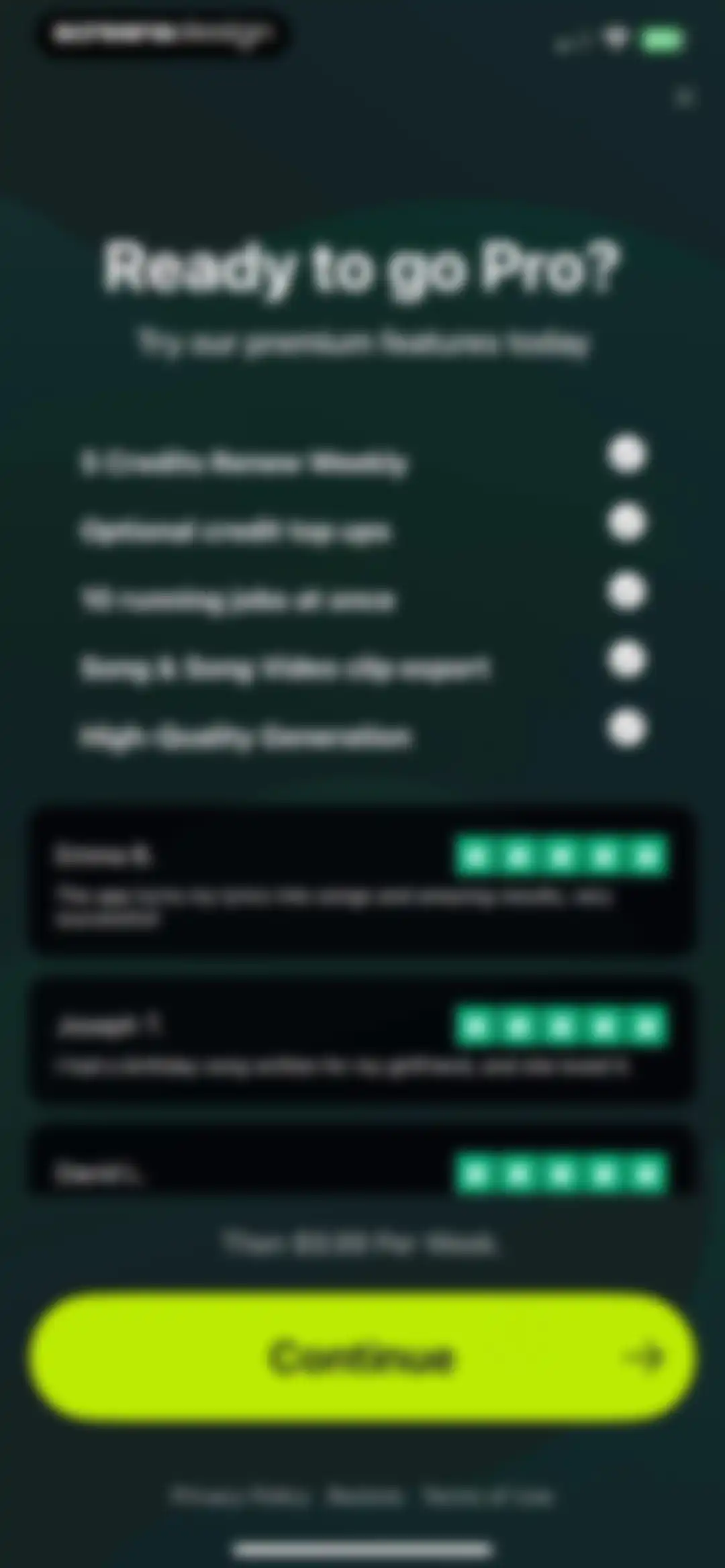 Song AI: AI Music Generator screen 13