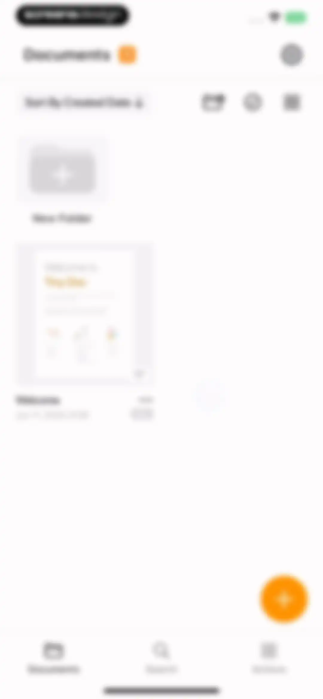 SCAN ACE · PDF Scanner App screen 2