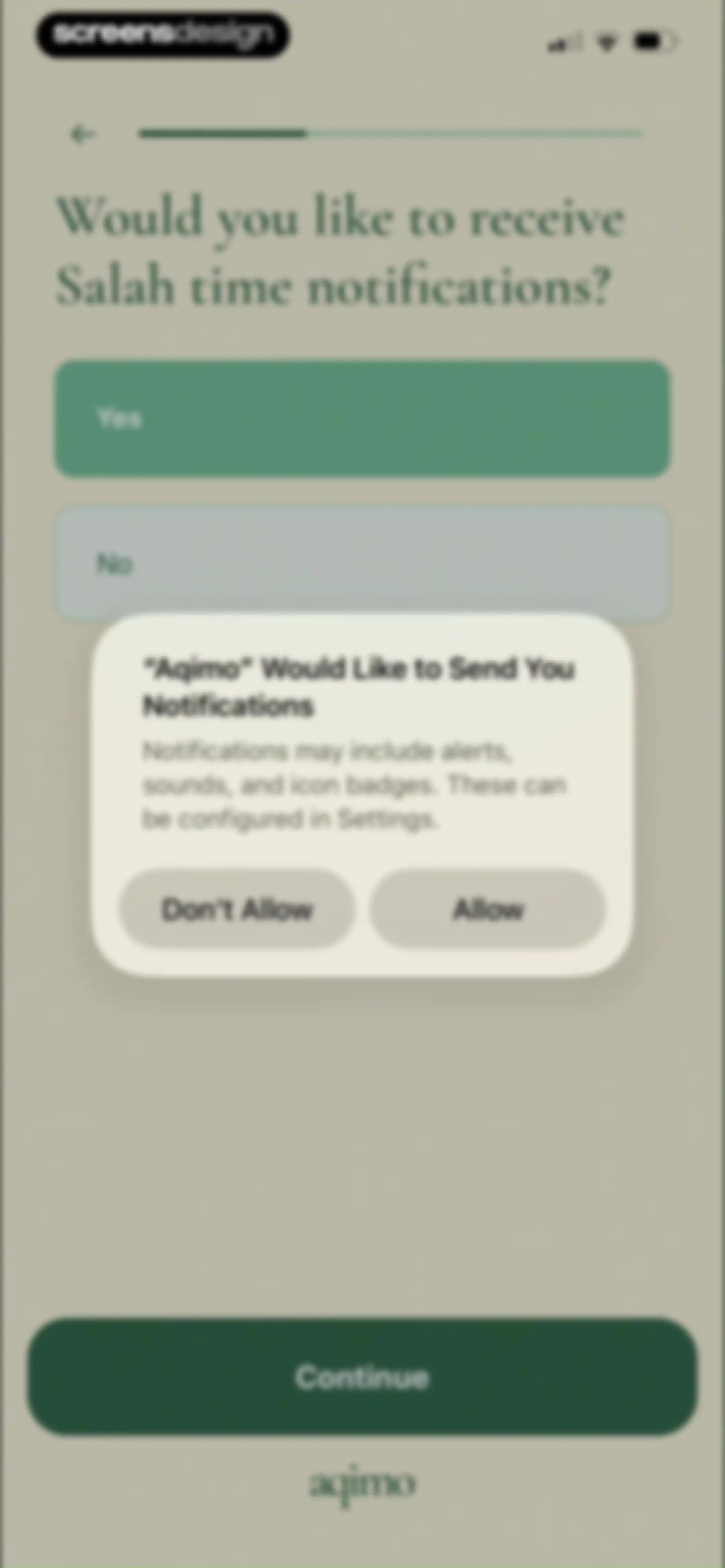 Aqimo: Salah Focus screen 13