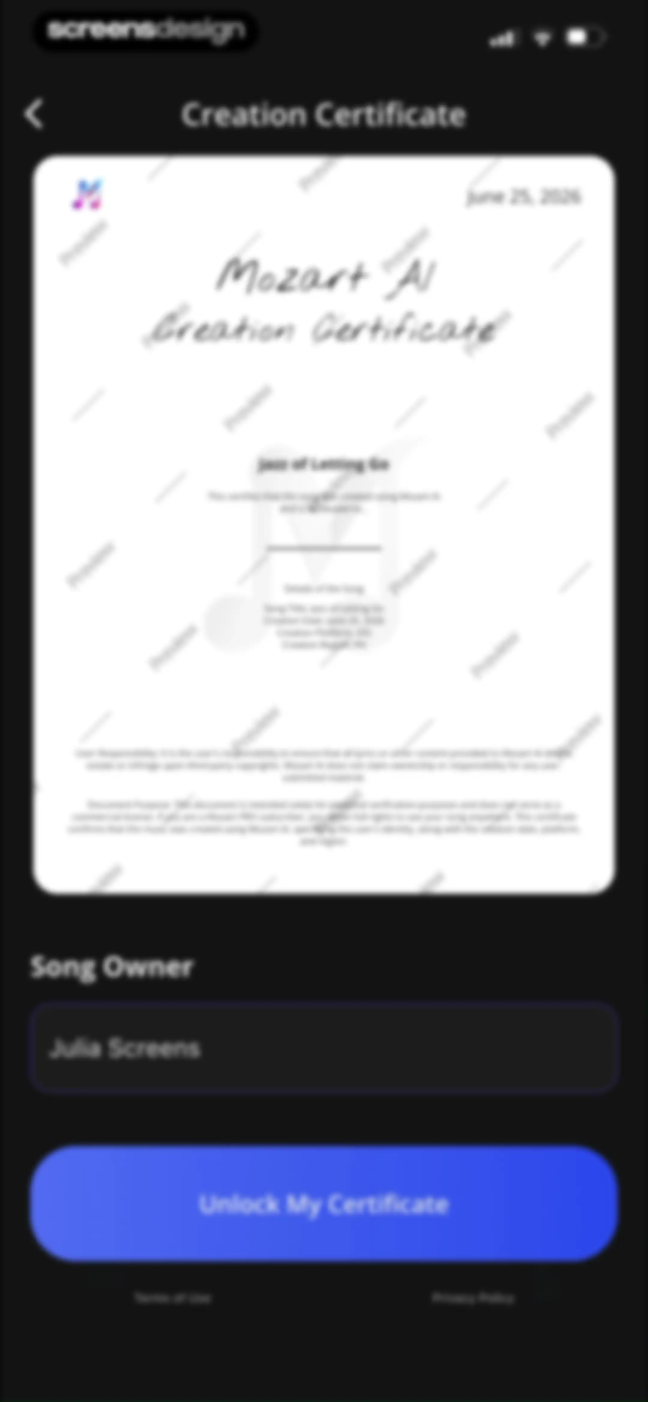 AI Song Generator: Mozart screen 98