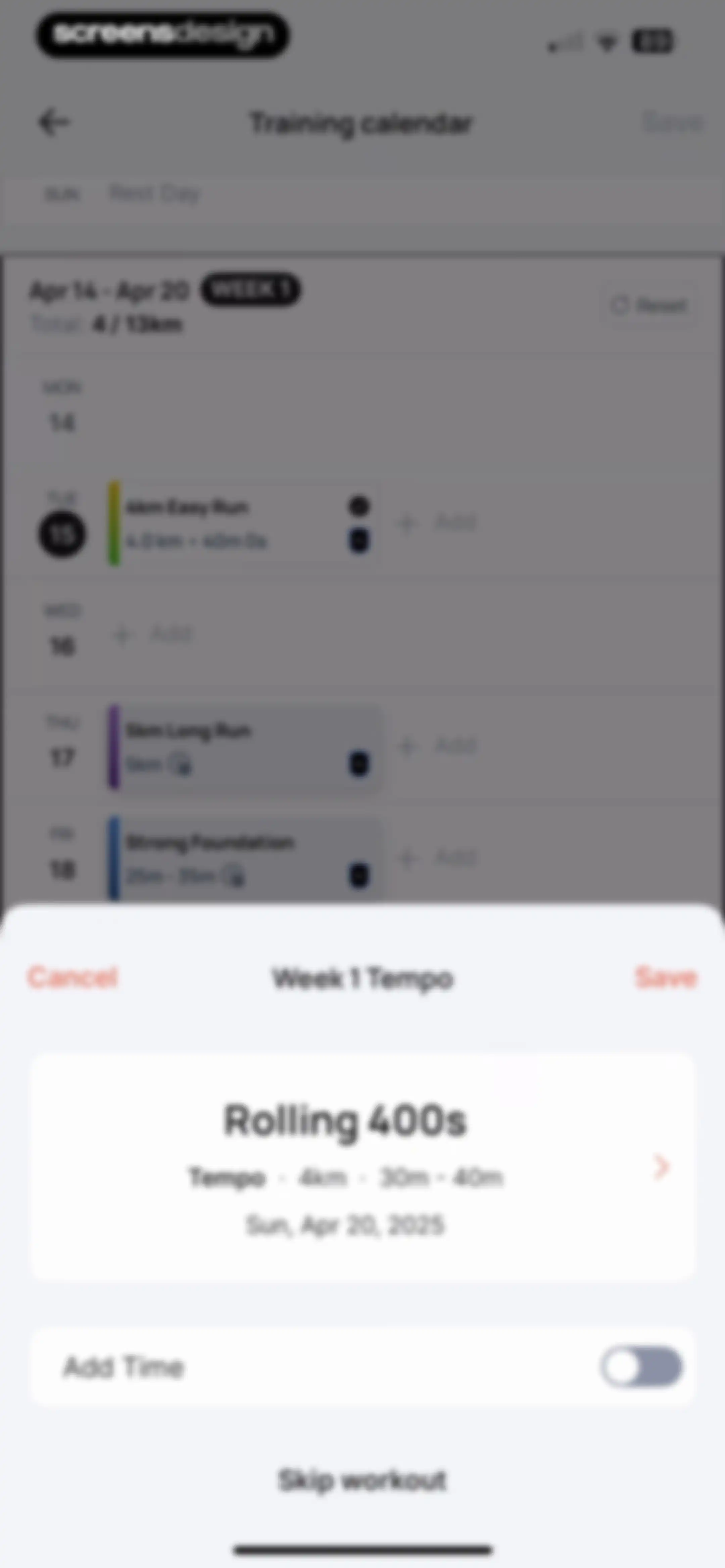 Runna: Running Plans & Coach screen 84