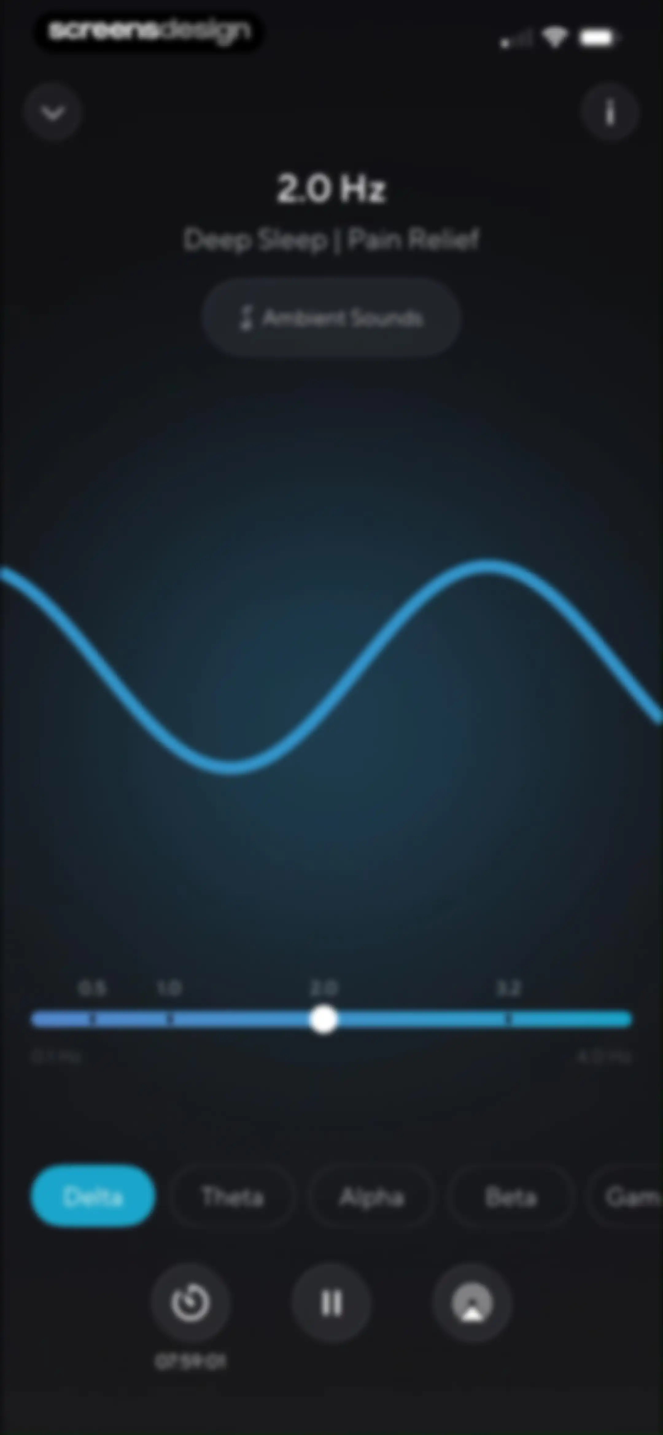 ColorSleep: Green, Brown Noise screen 65