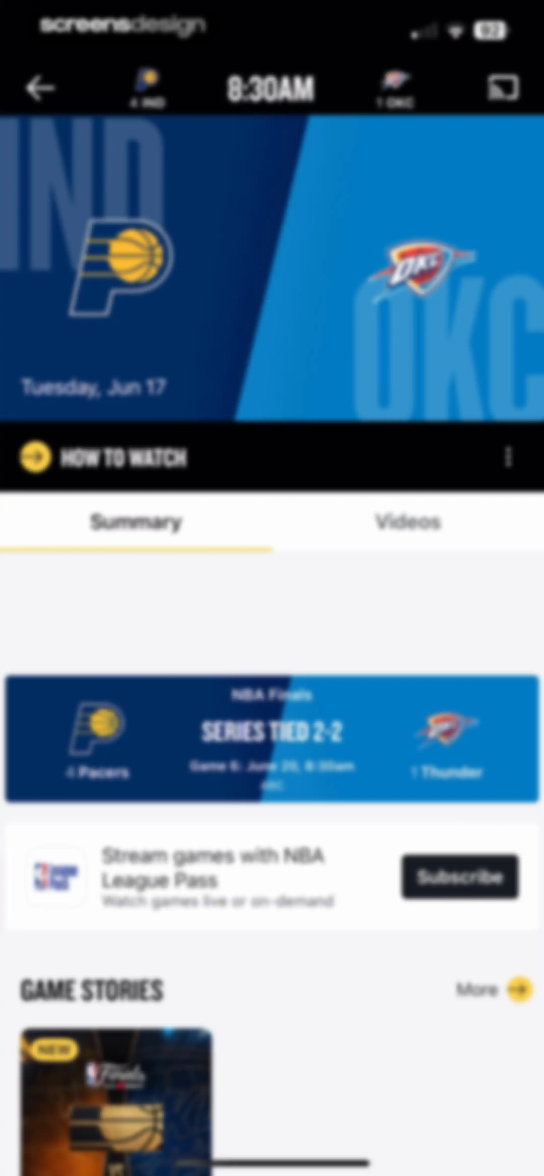 NBA: Live Games & Scores screen 25