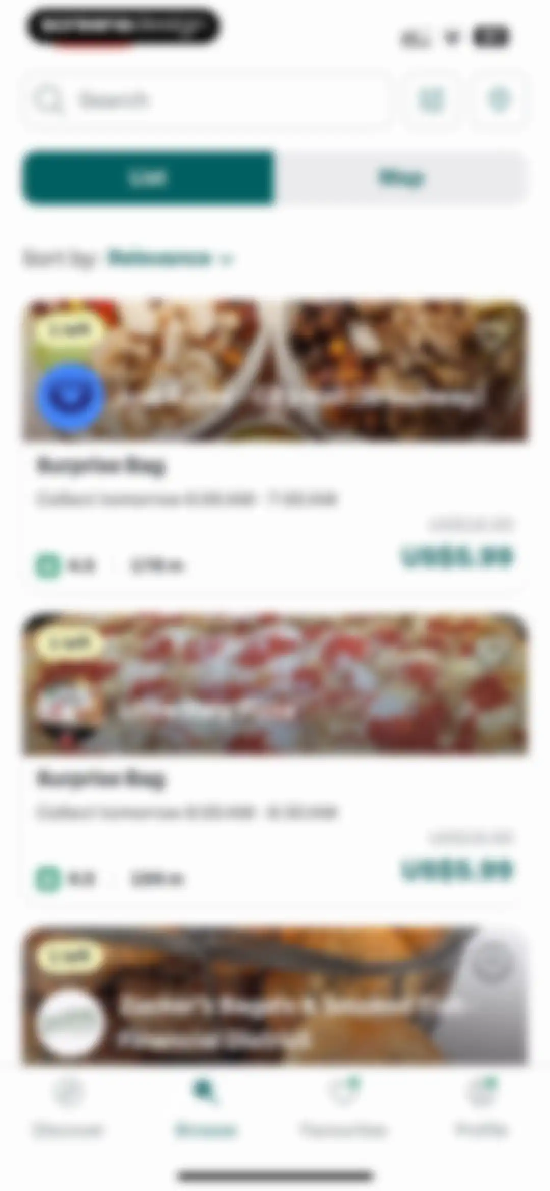 Too Good To Go: Save Good Food screen 43