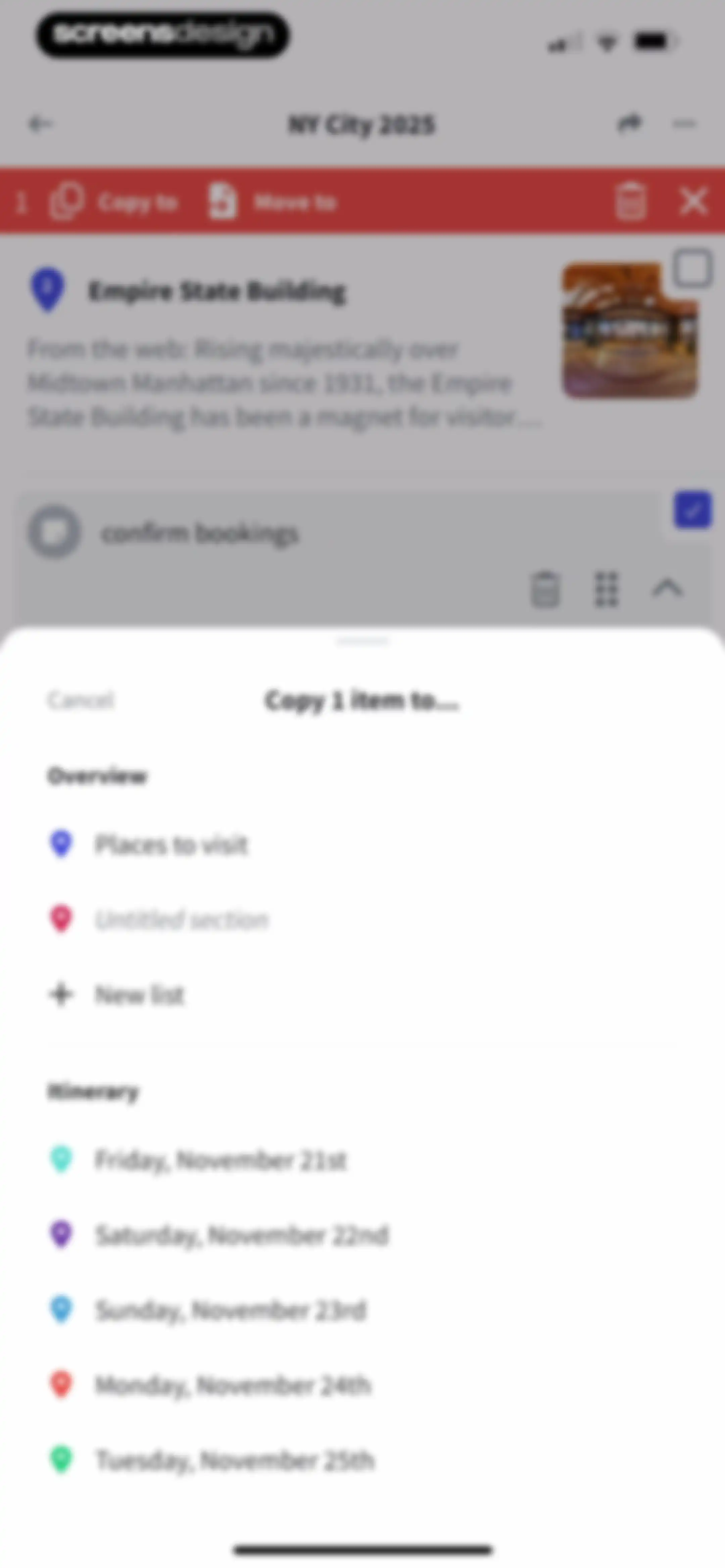 Wanderlog - Travel Planner screen 119