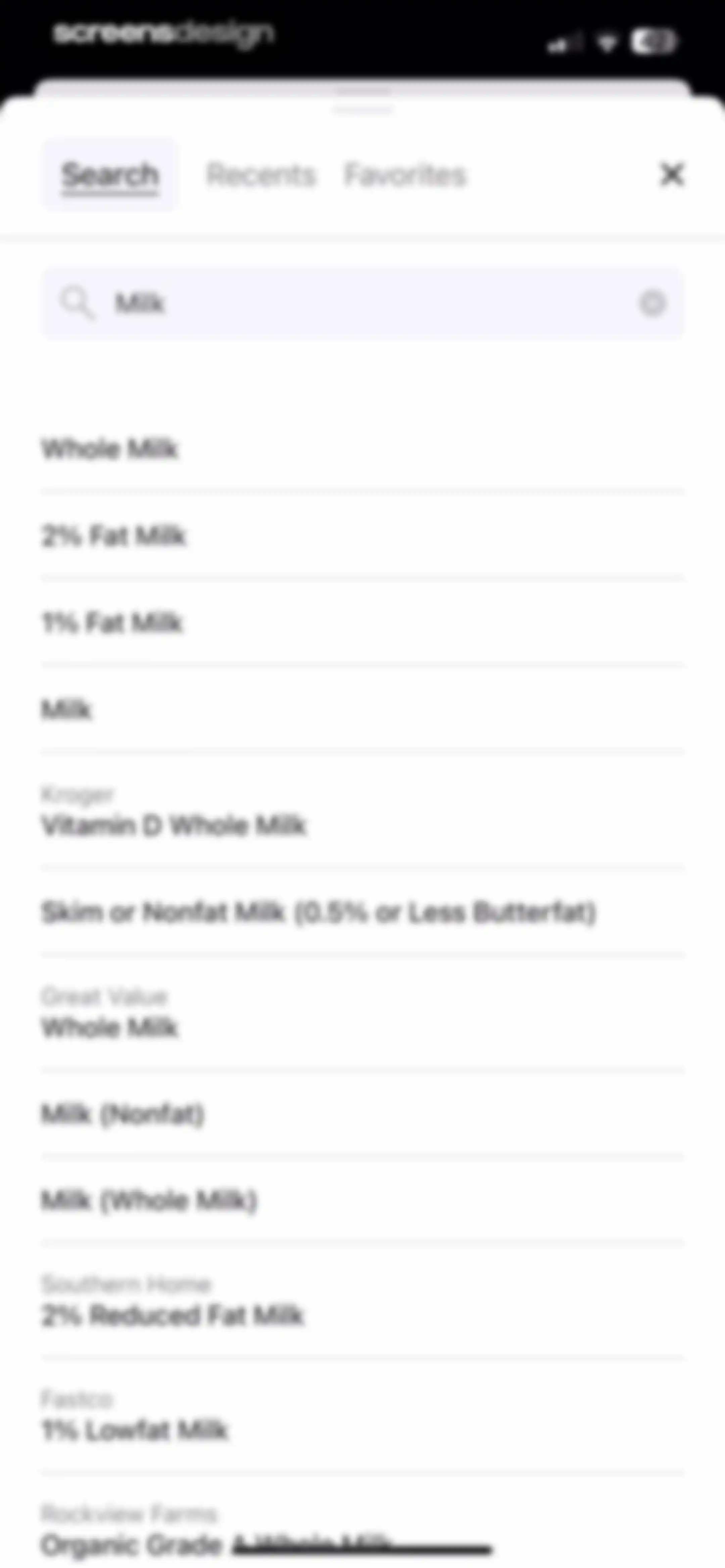 Diet & Food Tracker: EatWell screen 64