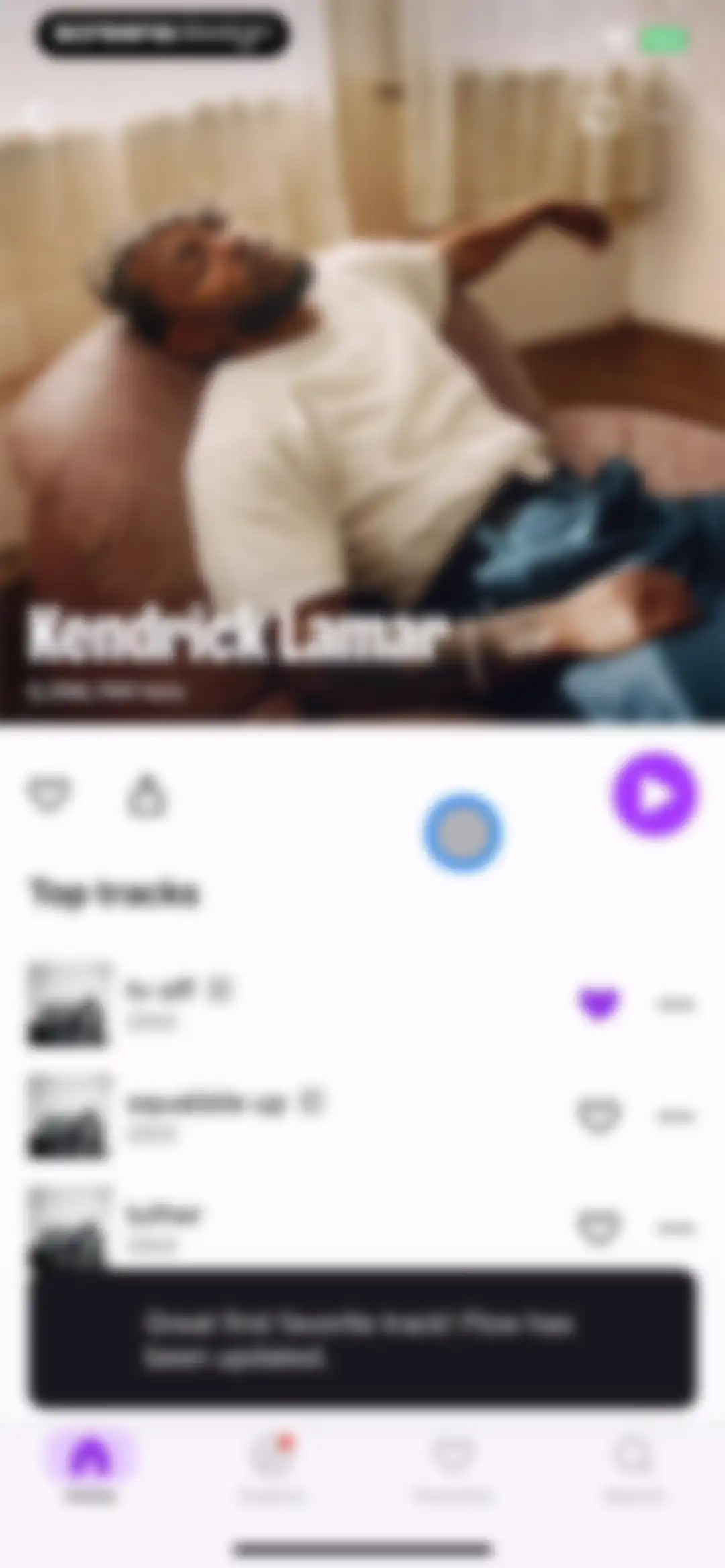Deezer: Music Player, Podcast screen 22