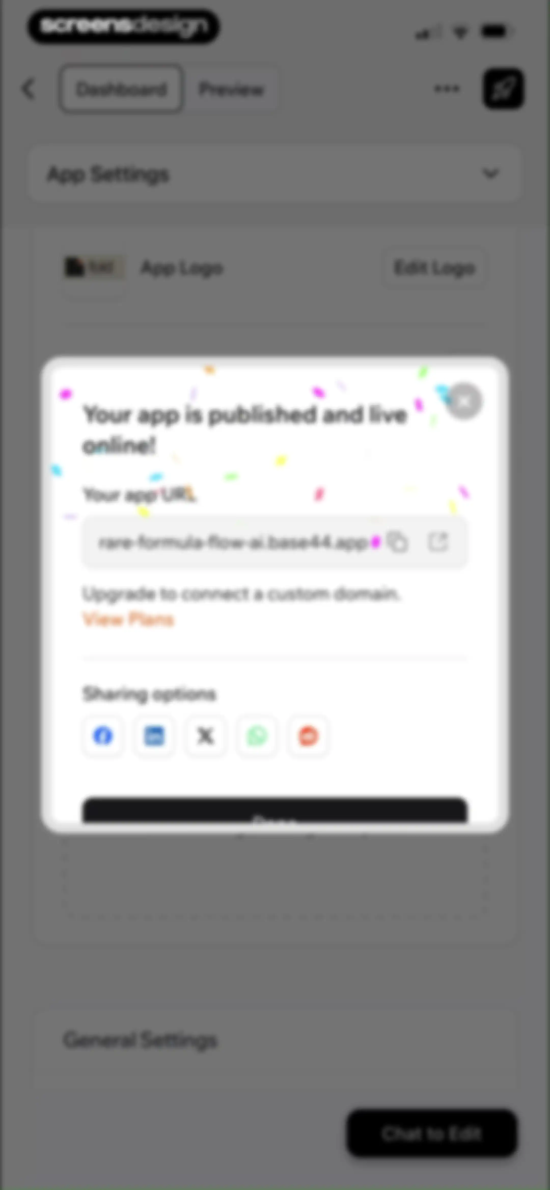 Base44: Build with AI screen 95