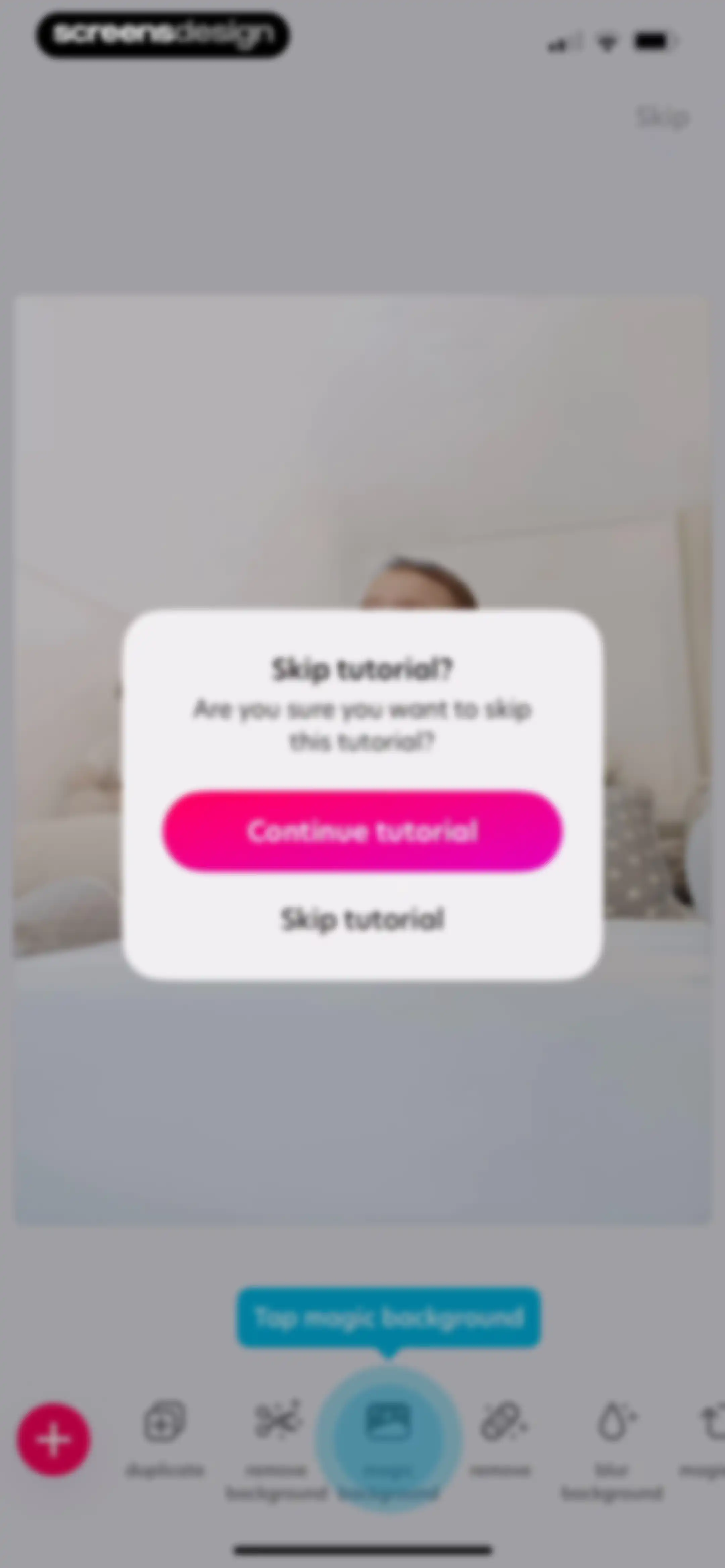 Bazaart AI Photo Editor Design screen 210